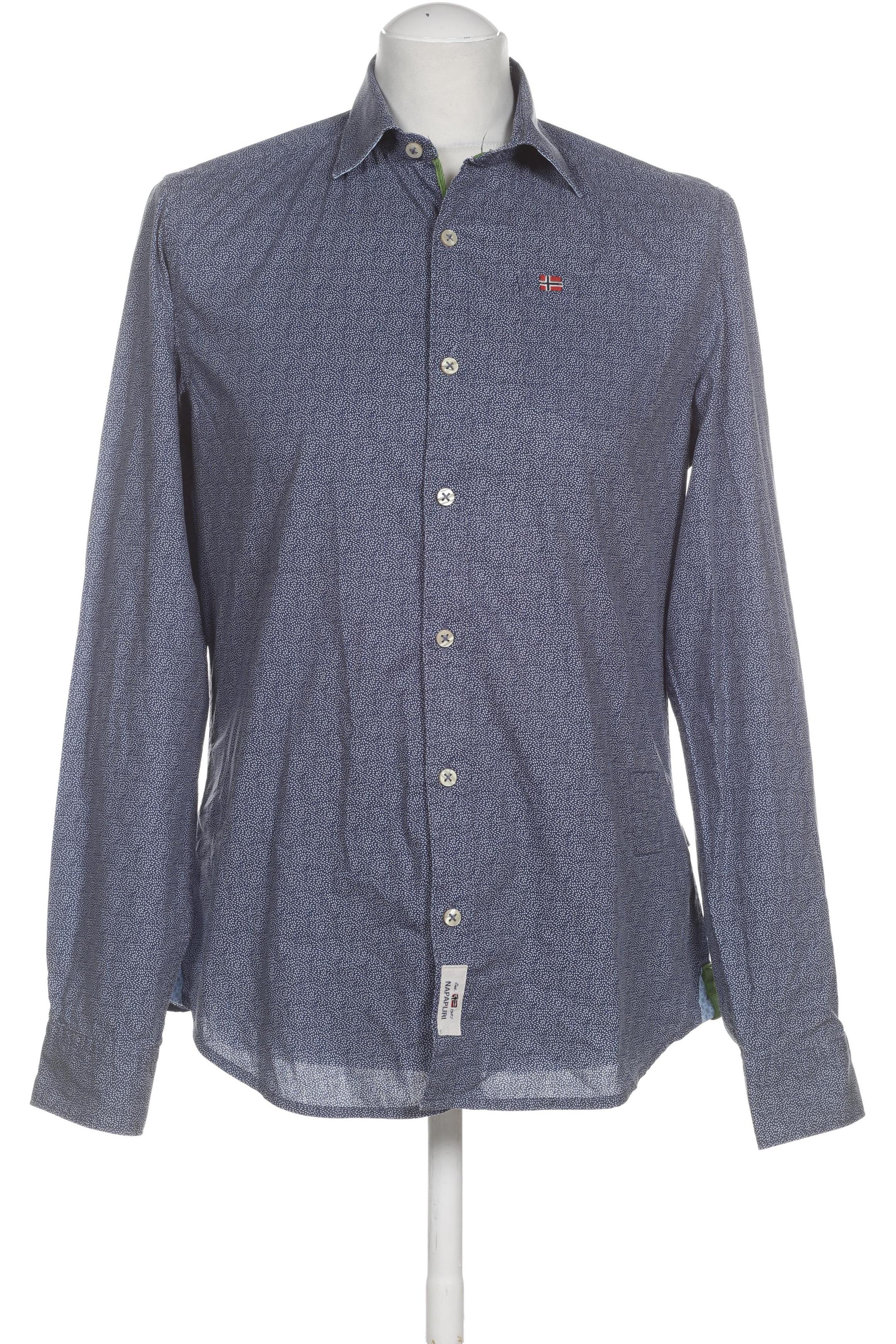 

Napapijri Herren Hemd, blau, Gr.