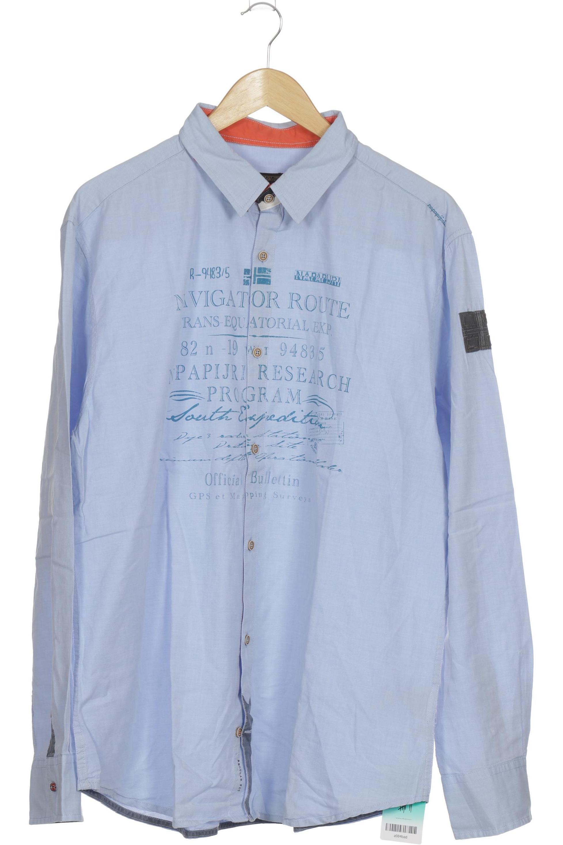 

Napapijri Herren Hemd, blau, Gr.