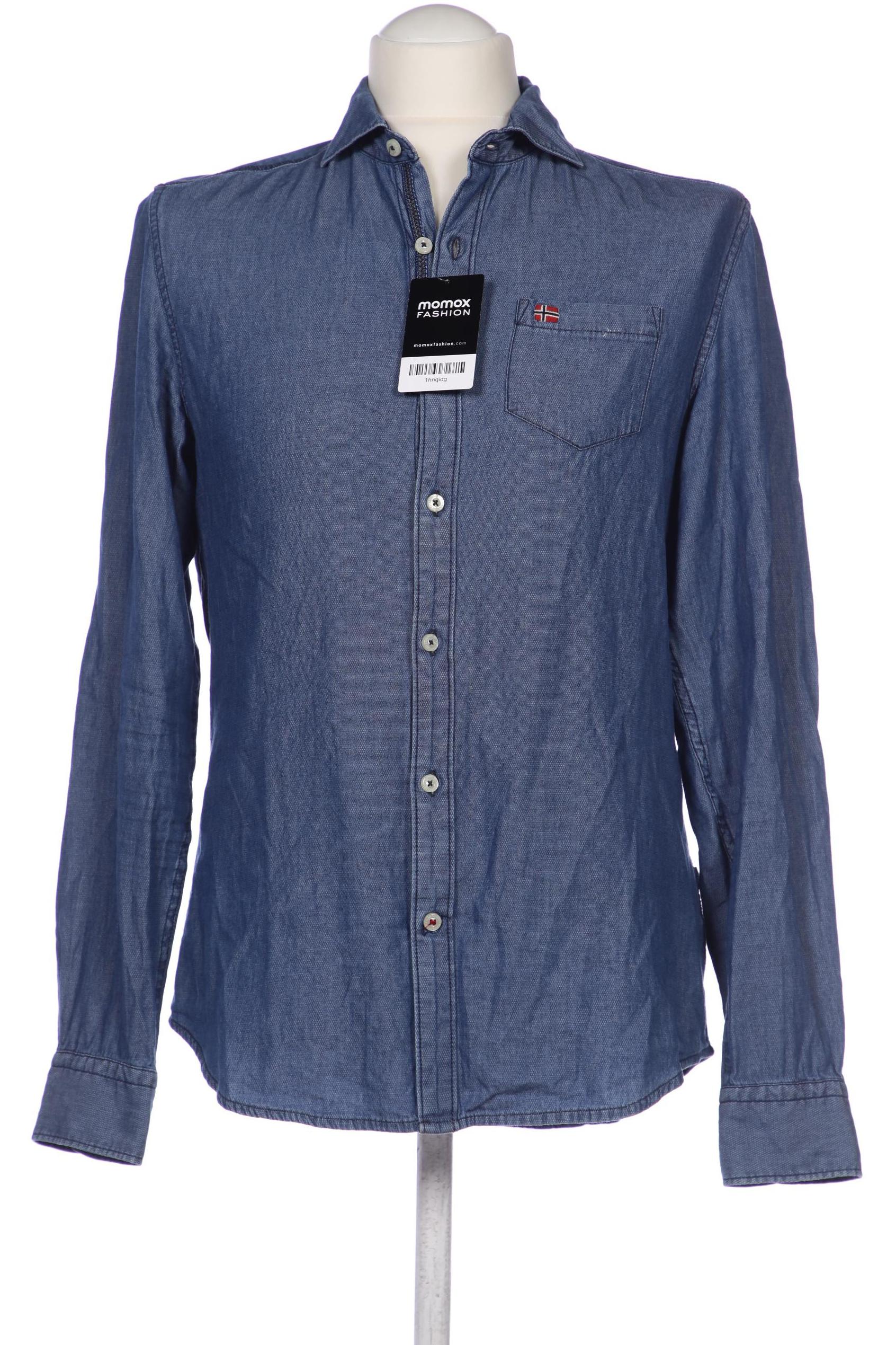 

Napapijri Herren Hemd, blau, Gr. 48