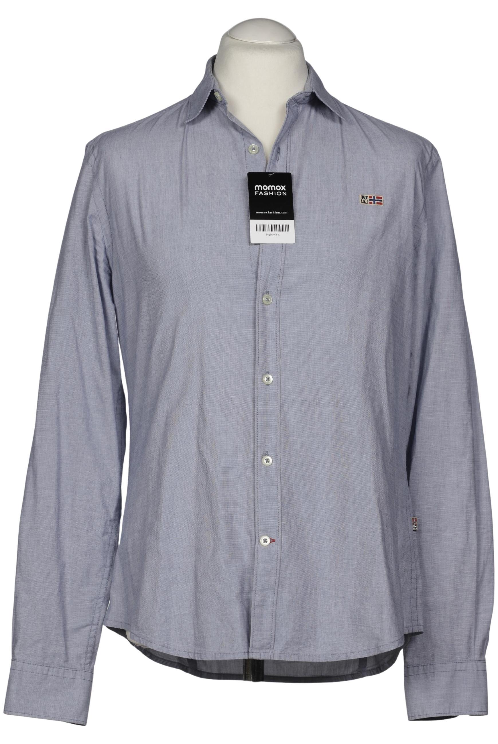 

Napapijri Herren Hemd, blau, Gr. 48