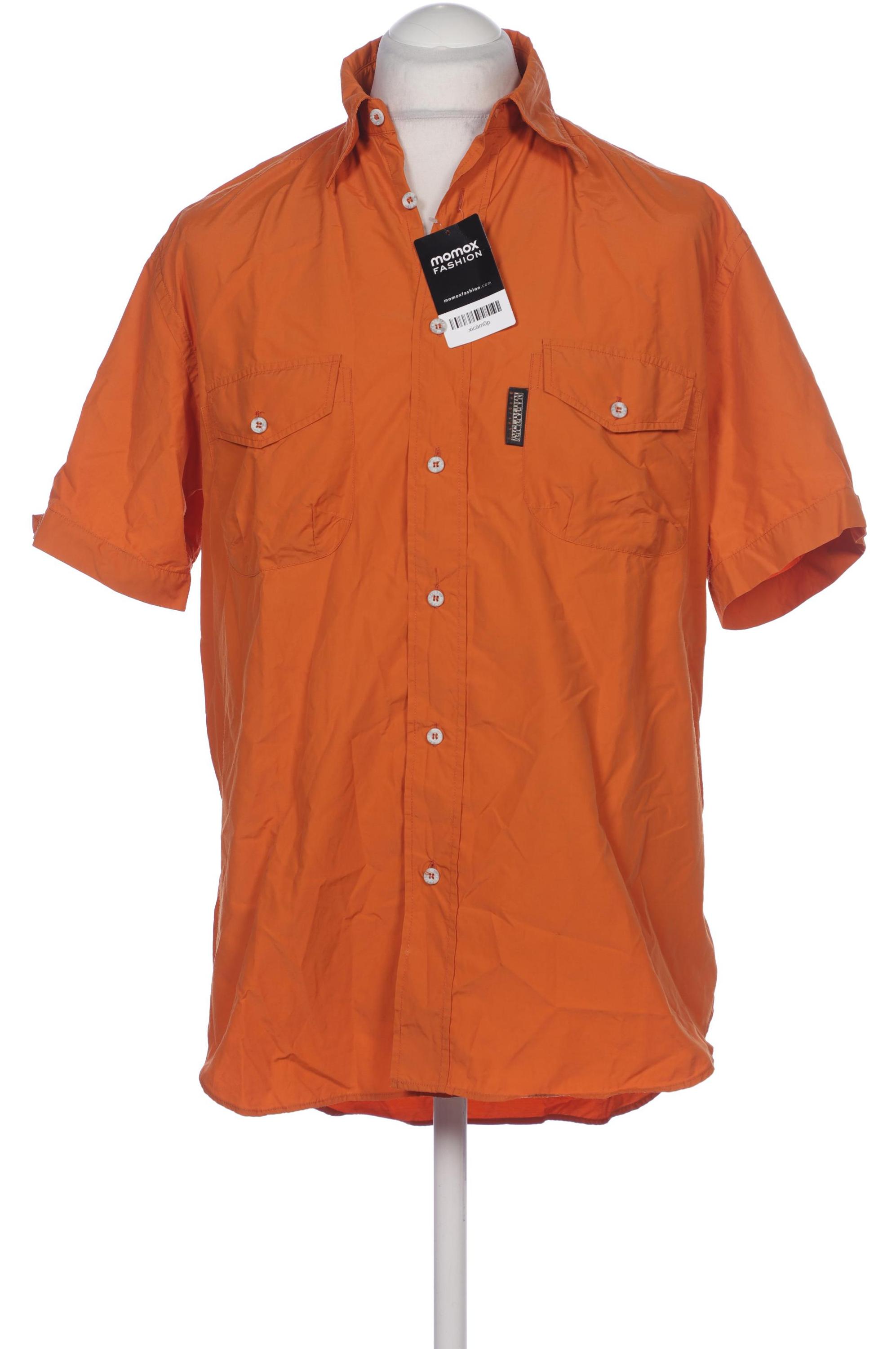 

Napapijri Herren Hemd, orange, Gr. 52