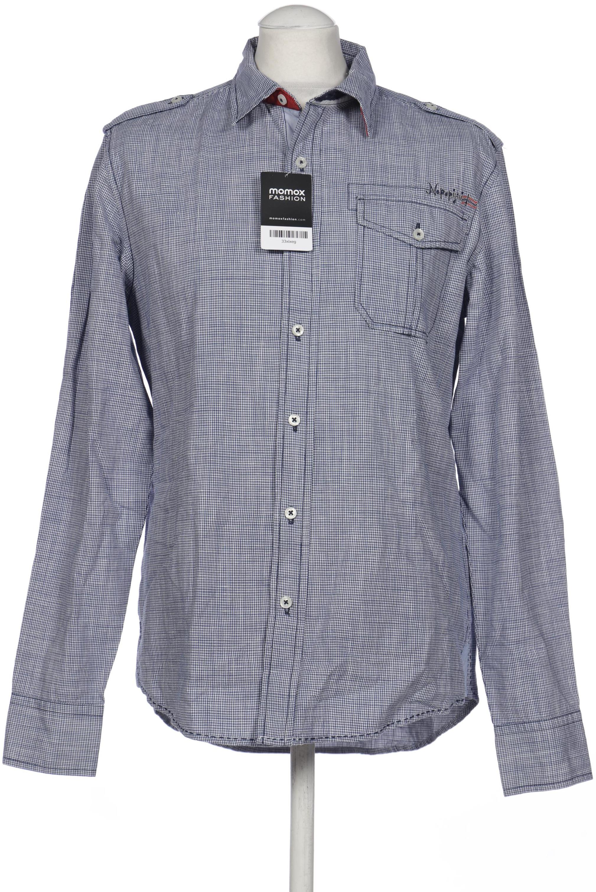 

Napapijri Herren Hemd, marineblau, Gr. 48