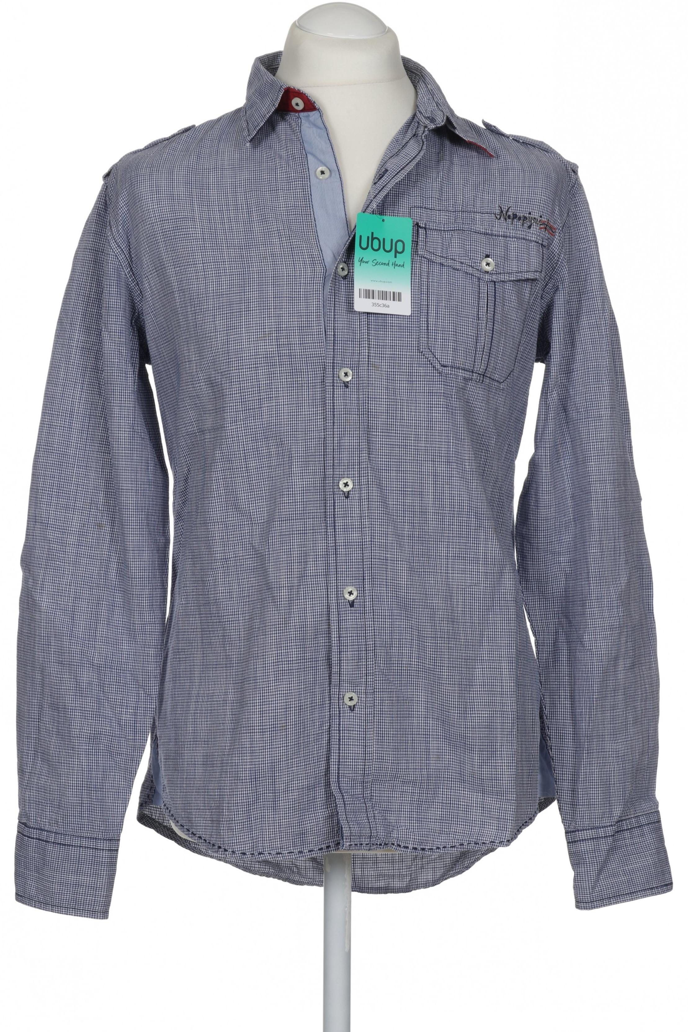 

Napapijri Herren Hemd, blau, Gr. 52