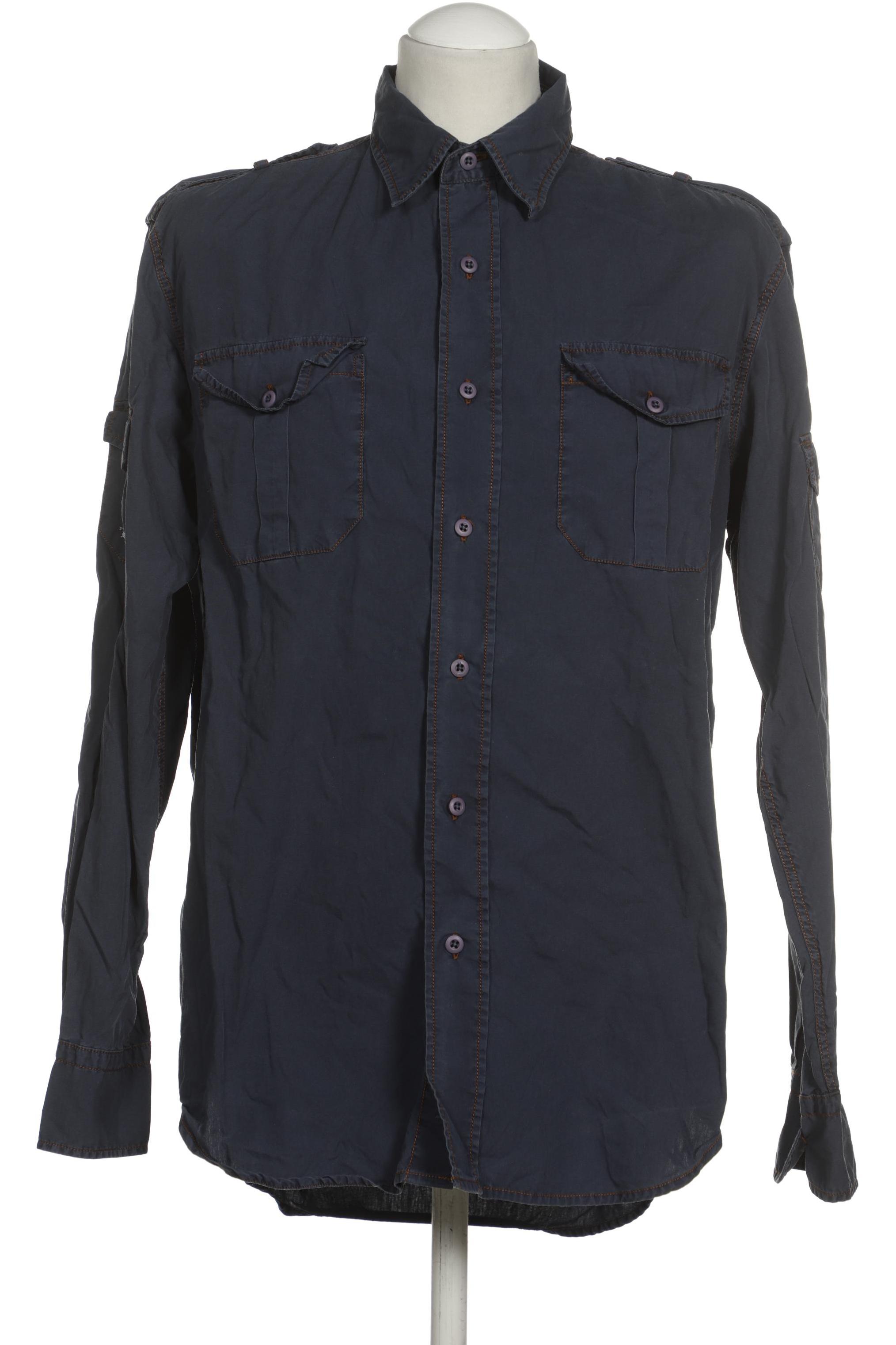 

Napapijri Herren Hemd, blau, Gr. 48
