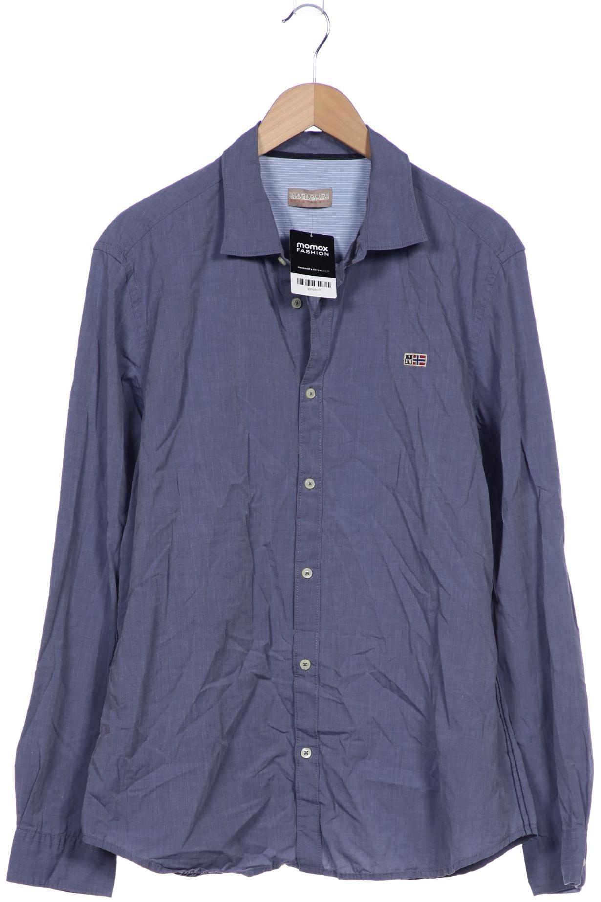 

Napapijri Herren Hemd, blau, Gr. 58