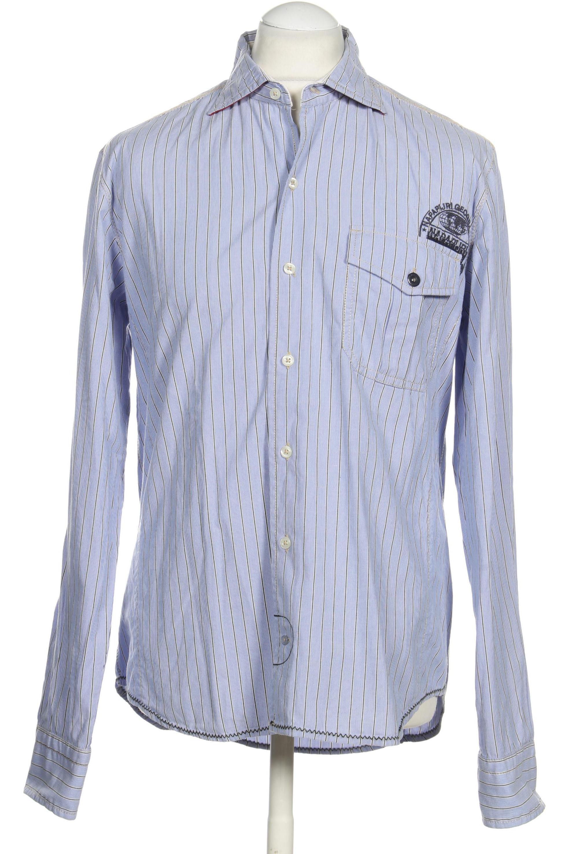 

Napapijri Herren Hemd, blau, Gr.