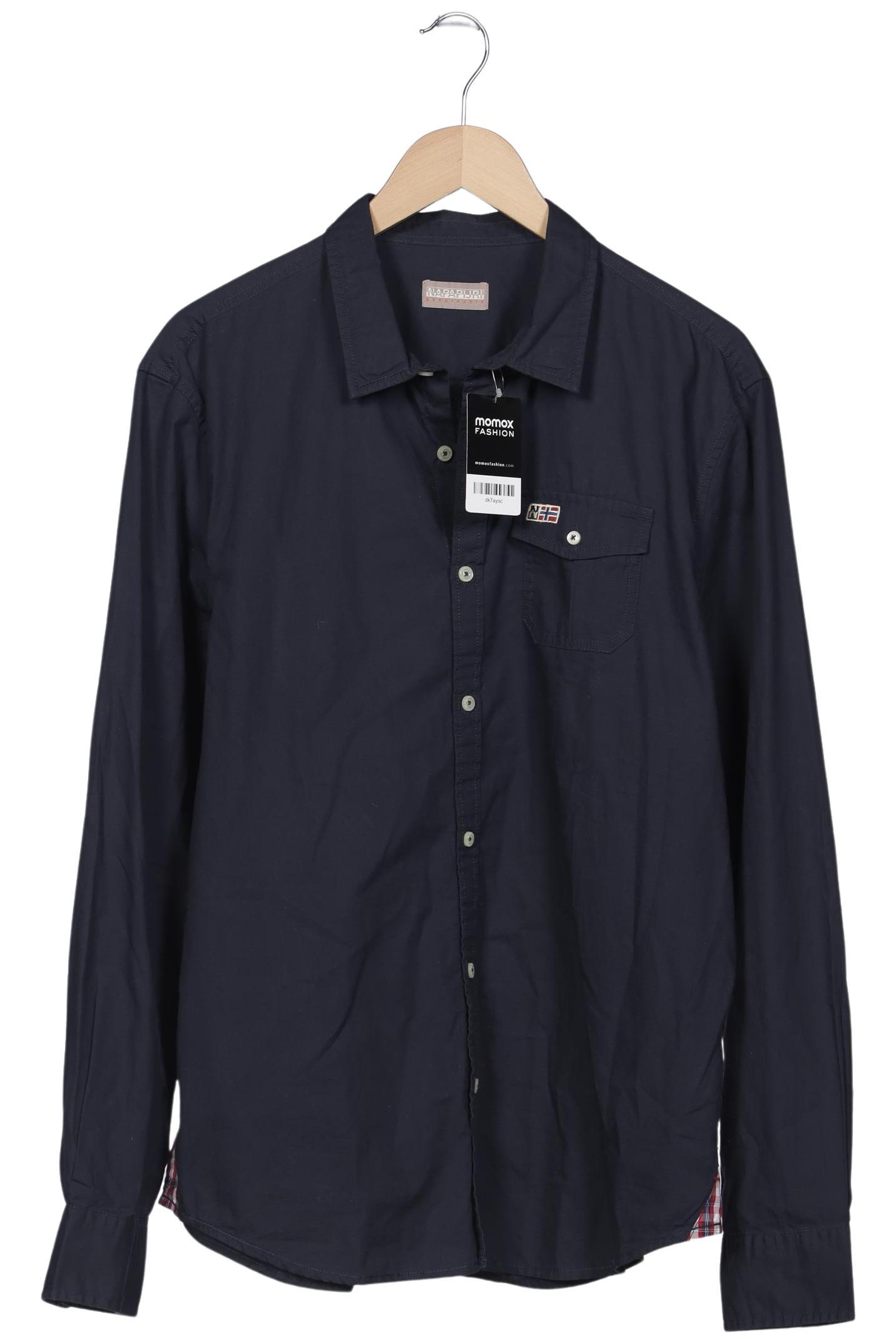 

Napapijri Herren Hemd, marineblau, Gr. 56