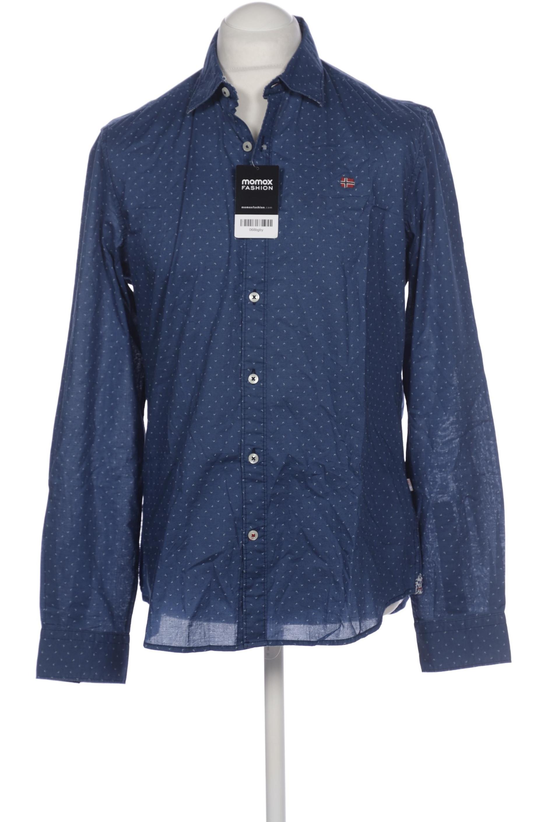 

Napapijri Herren Hemd, blau, Gr. 52