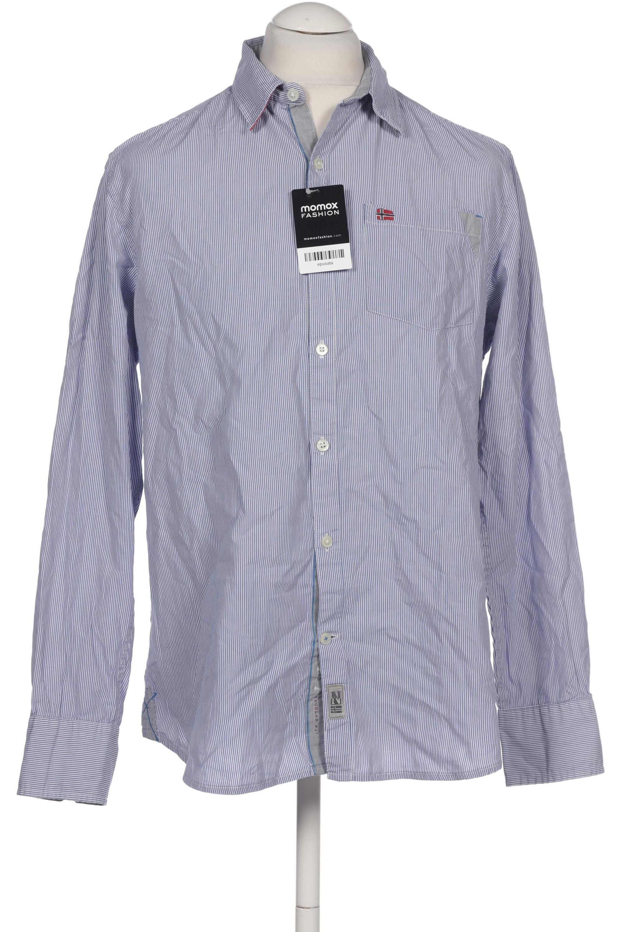 

Napapijri Herren Hemd, blau, Gr. 52