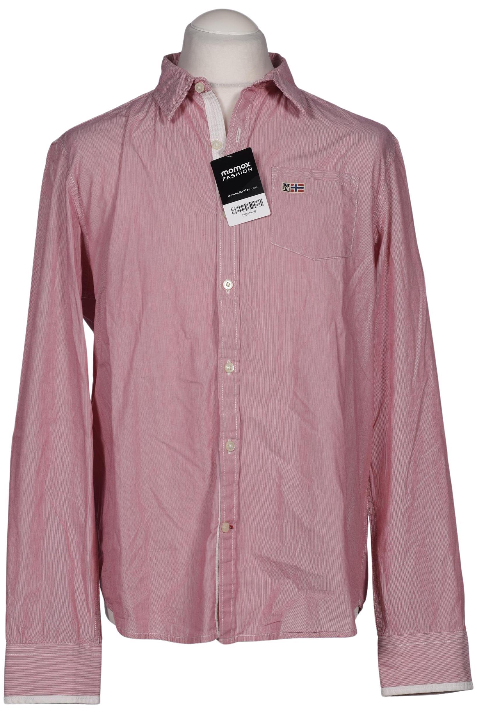 Thumbnail - Napapijri Herren Hemd, pink, Gr. 54