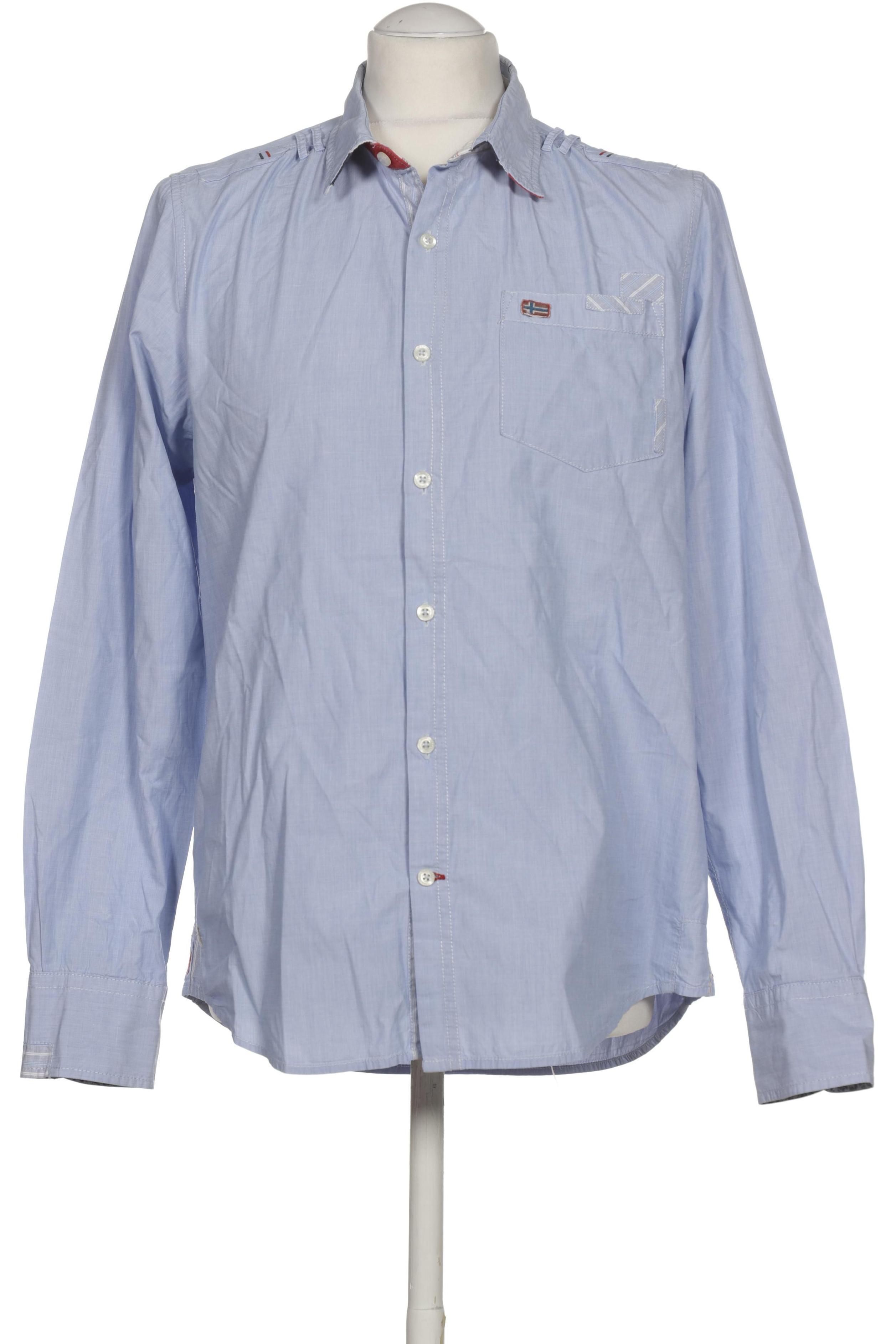 

Napapijri Herren Hemd, blau, Gr.