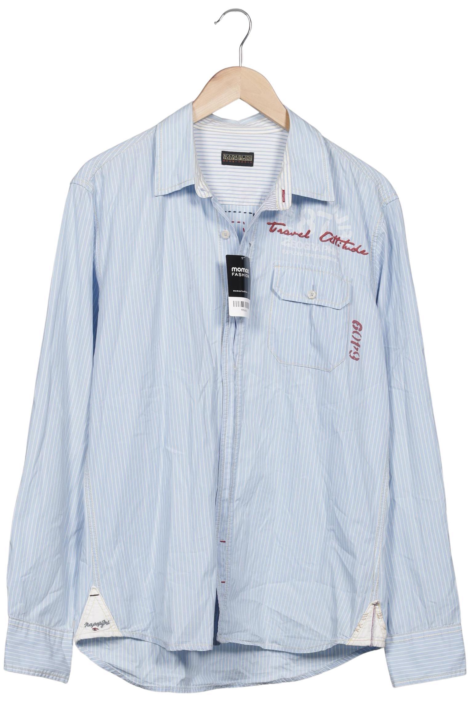 

Napapijri Herren Hemd, blau, Gr. 54
