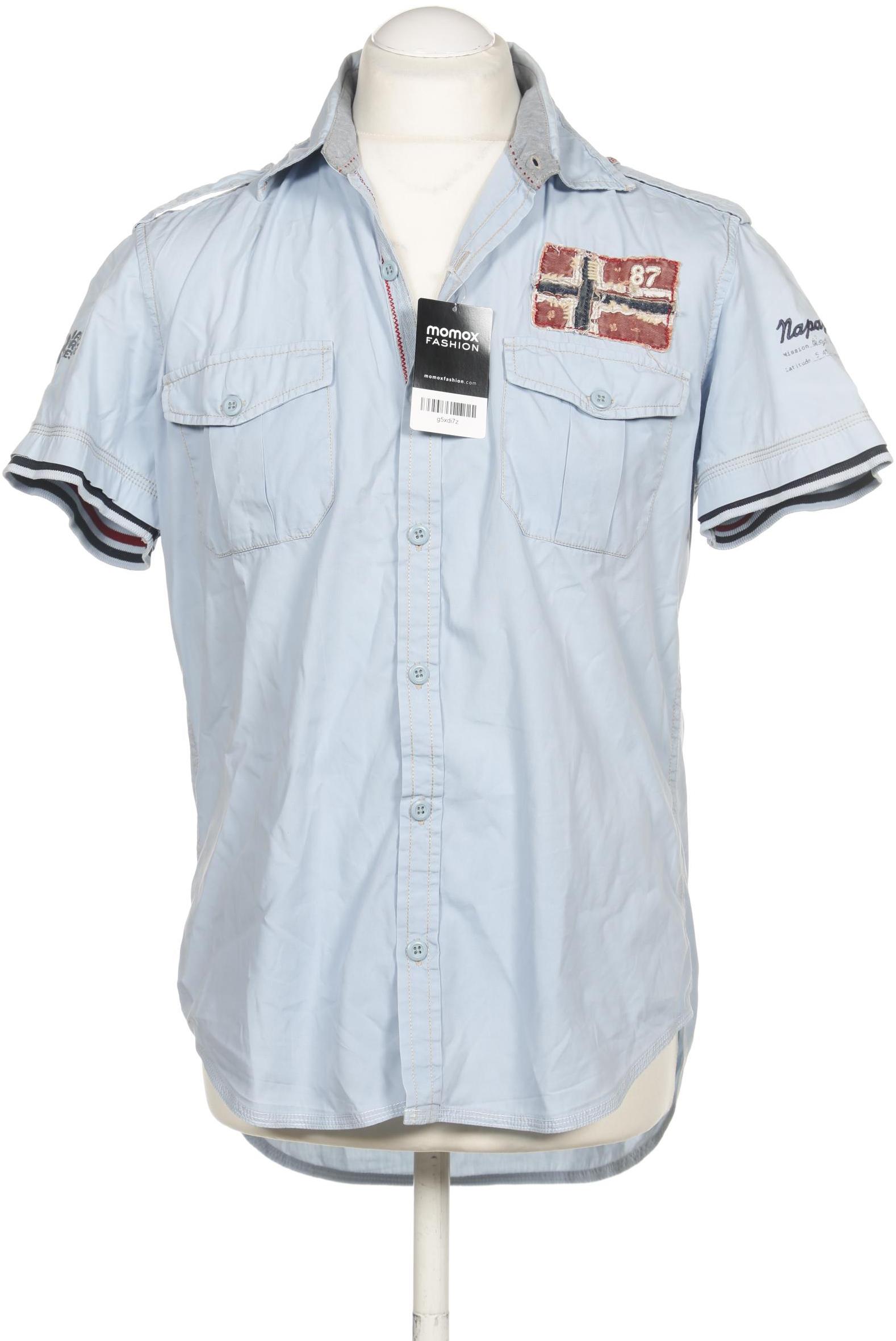 

Napapijri Herren Hemd, hellblau, Gr. 52