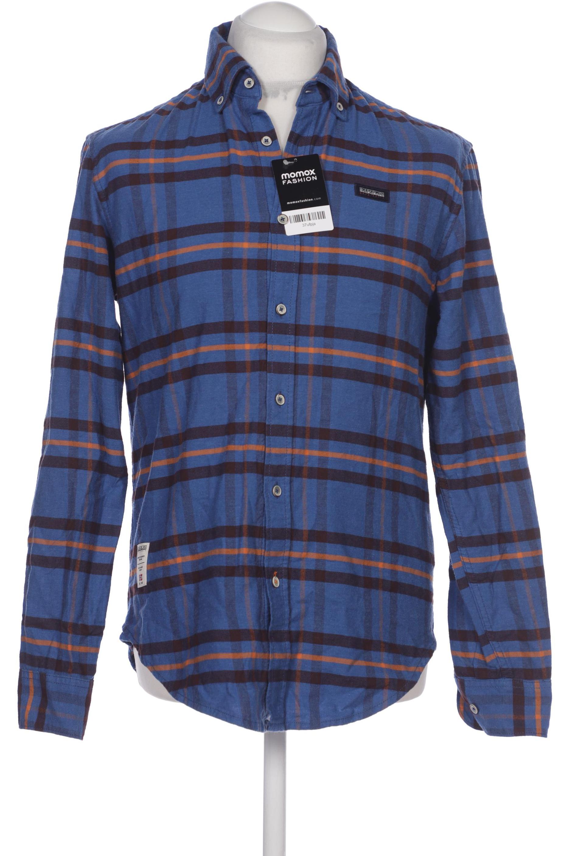 

Napapijri Herren Hemd, blau, Gr. 46