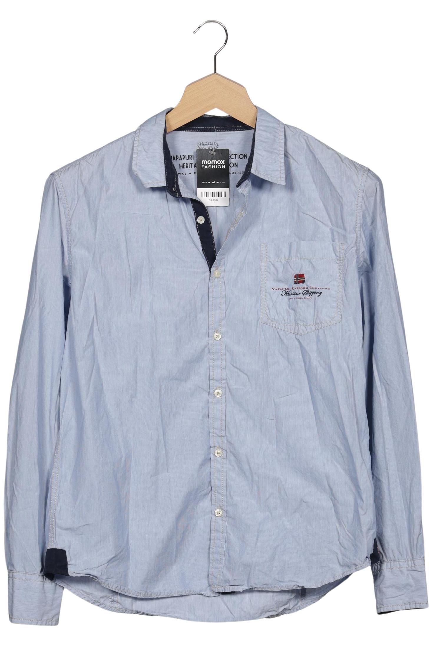 

Napapijri Herren Hemd, hellblau, Gr. 56
