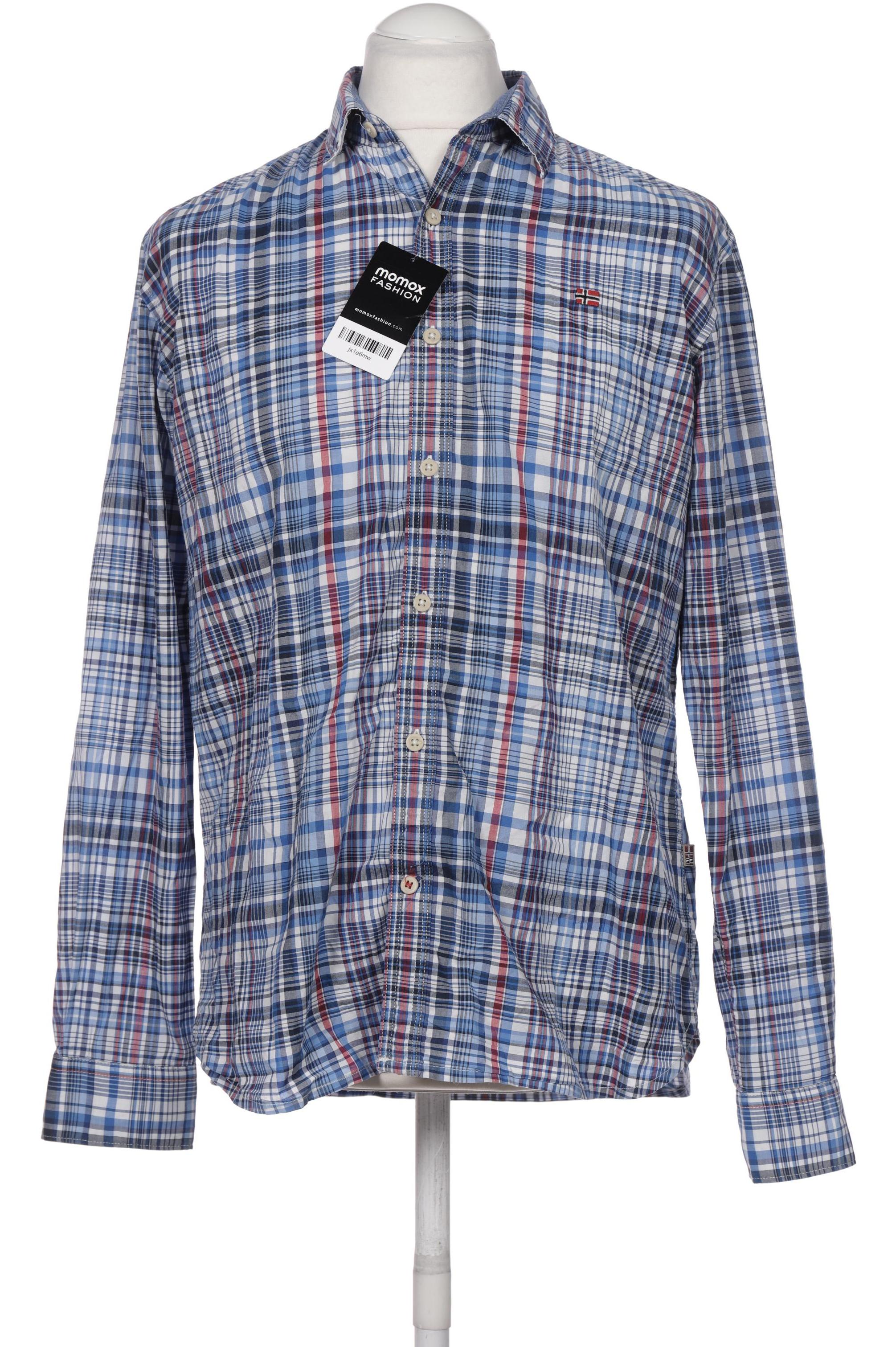 

Napapijri Herren Hemd, blau, Gr. 52