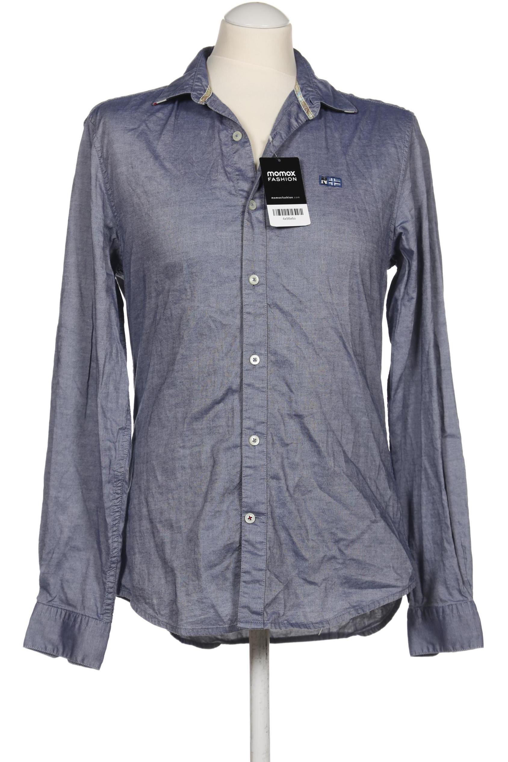 

Napapijri Herren Hemd, blau, Gr. 48