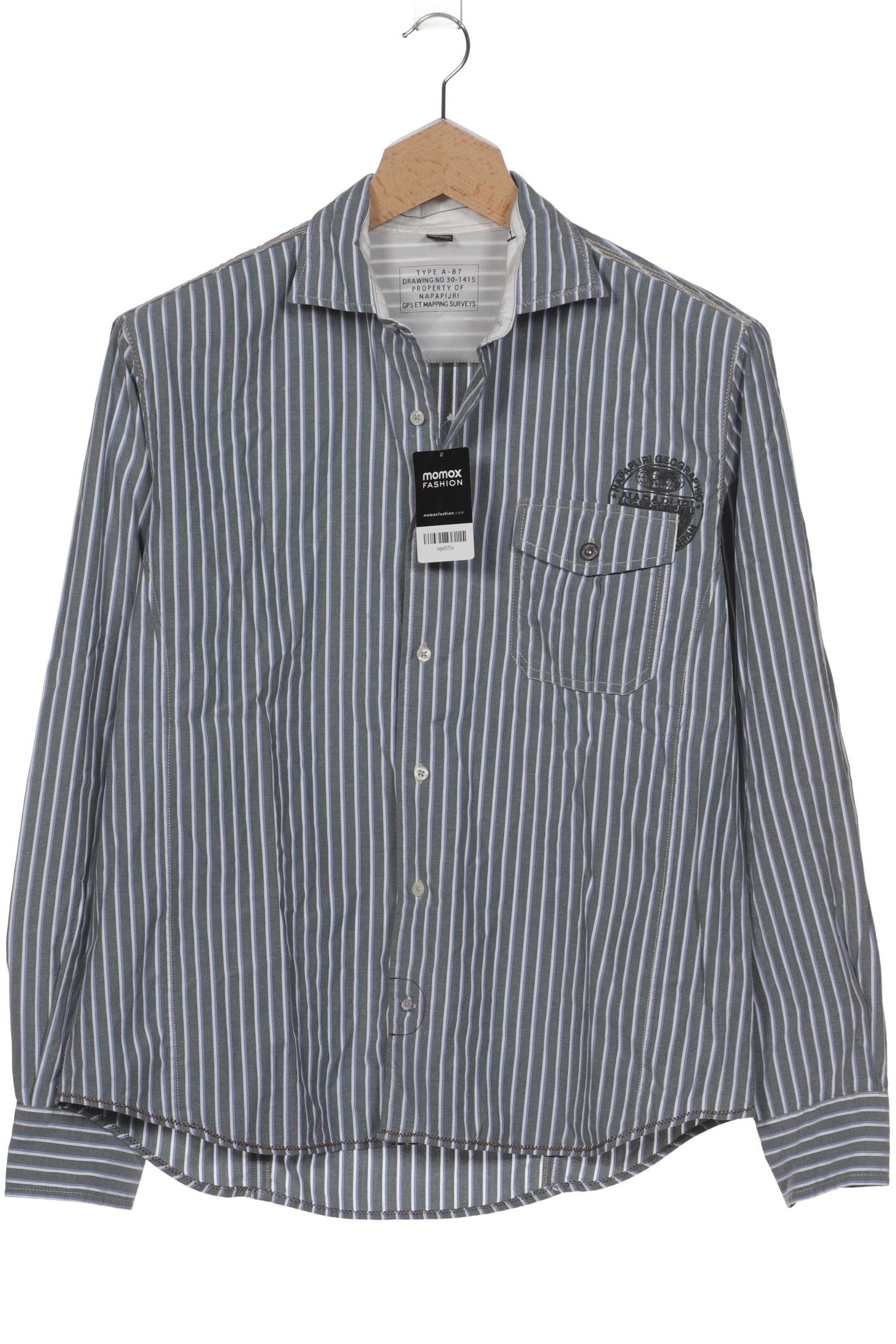 Thumbnail - Napapijri Herren Hemd, grau, Gr. 56