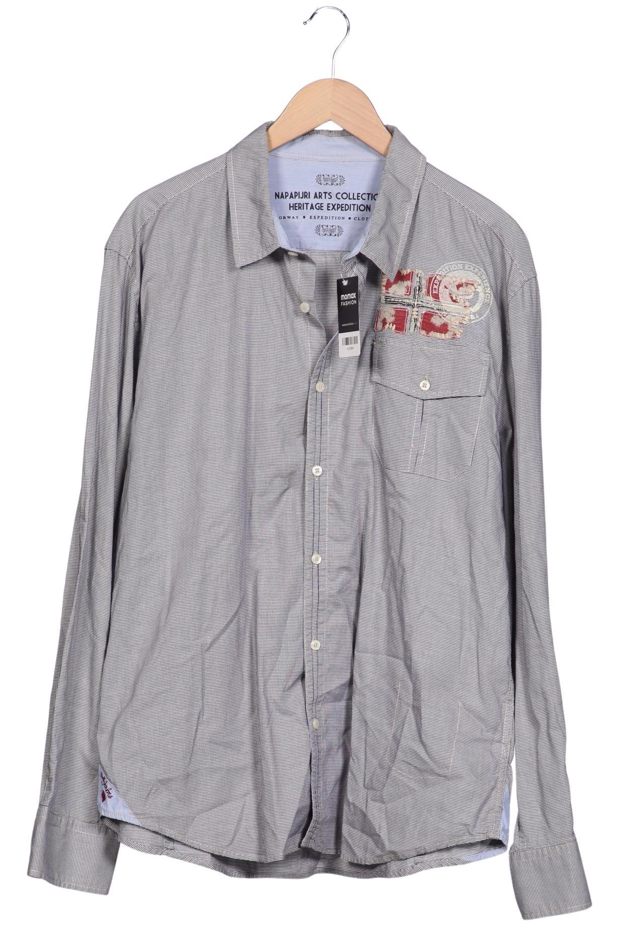 

Napapijri Herren Hemd, grau, Gr. 58