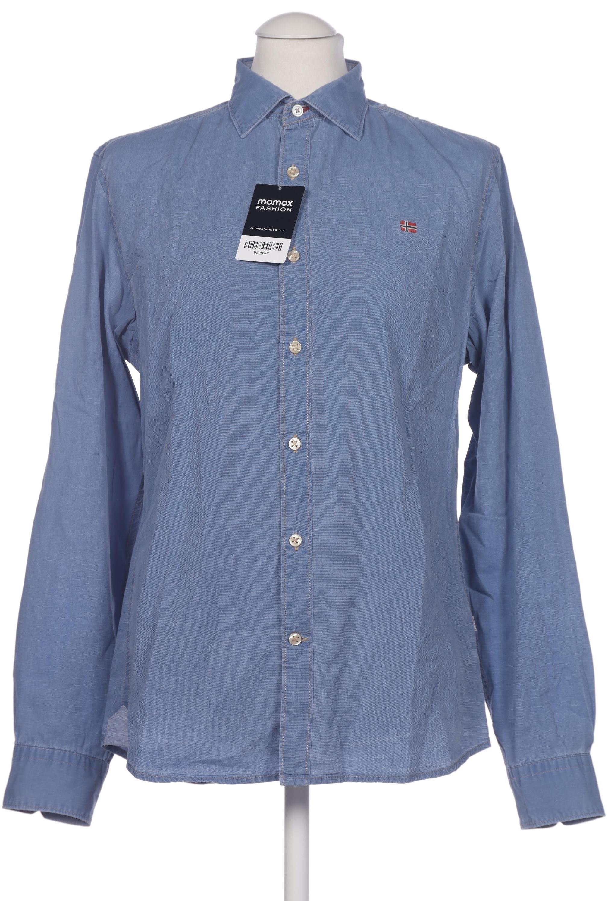 

Napapijri Herren Hemd, blau, Gr. 52