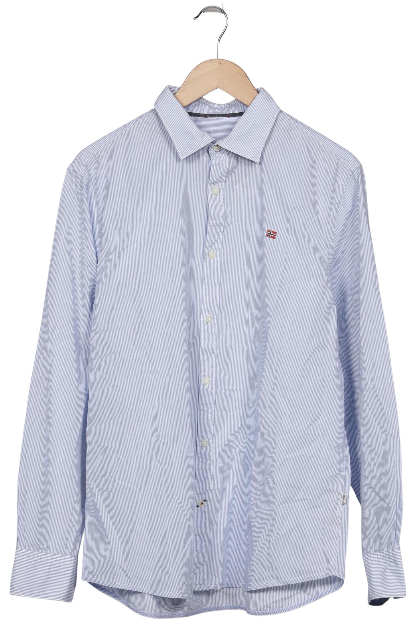 

Napapijri Herren Hemd, hellblau, Gr. 56