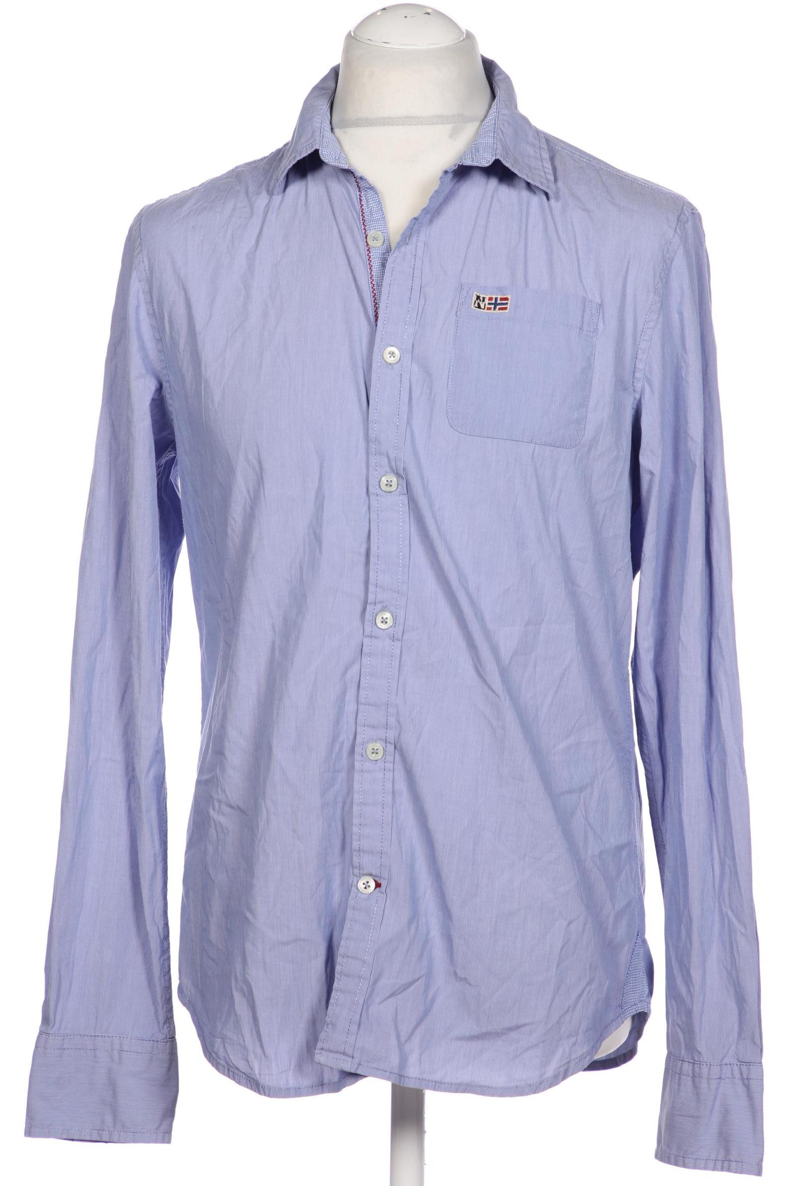 

Napapijri Herren Hemd, blau, Gr. 52