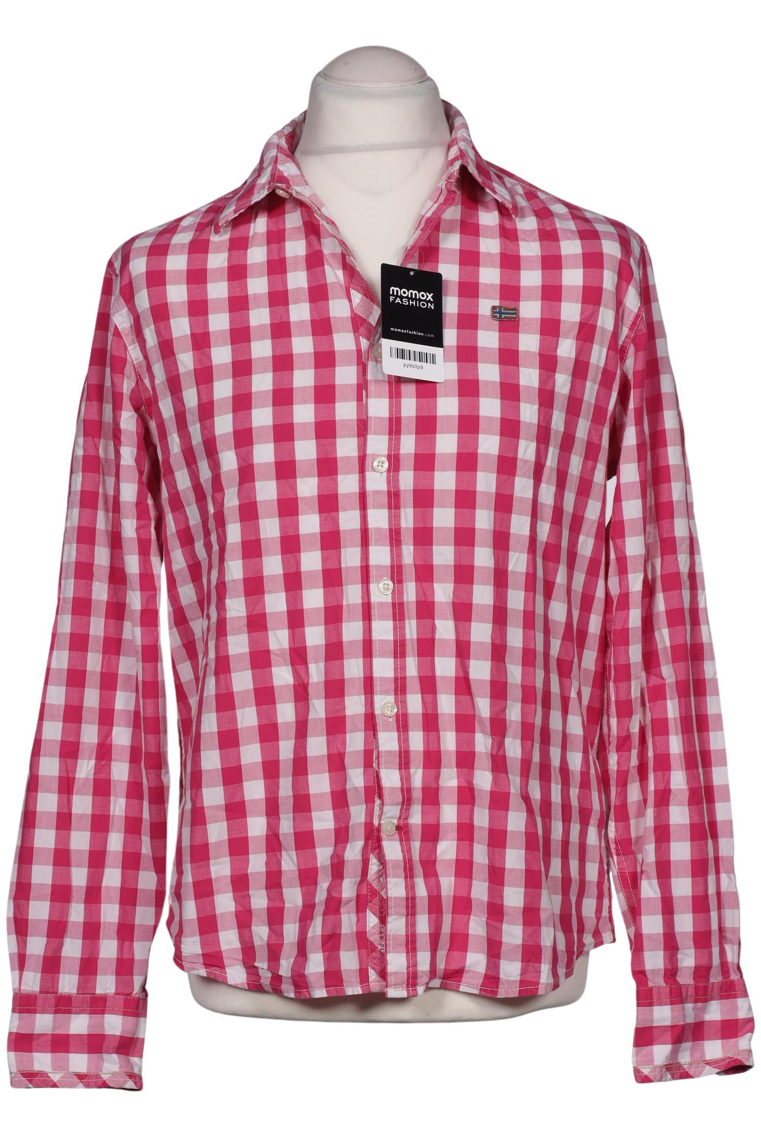 

Napapijri Herren Hemd, pink, Gr. 52