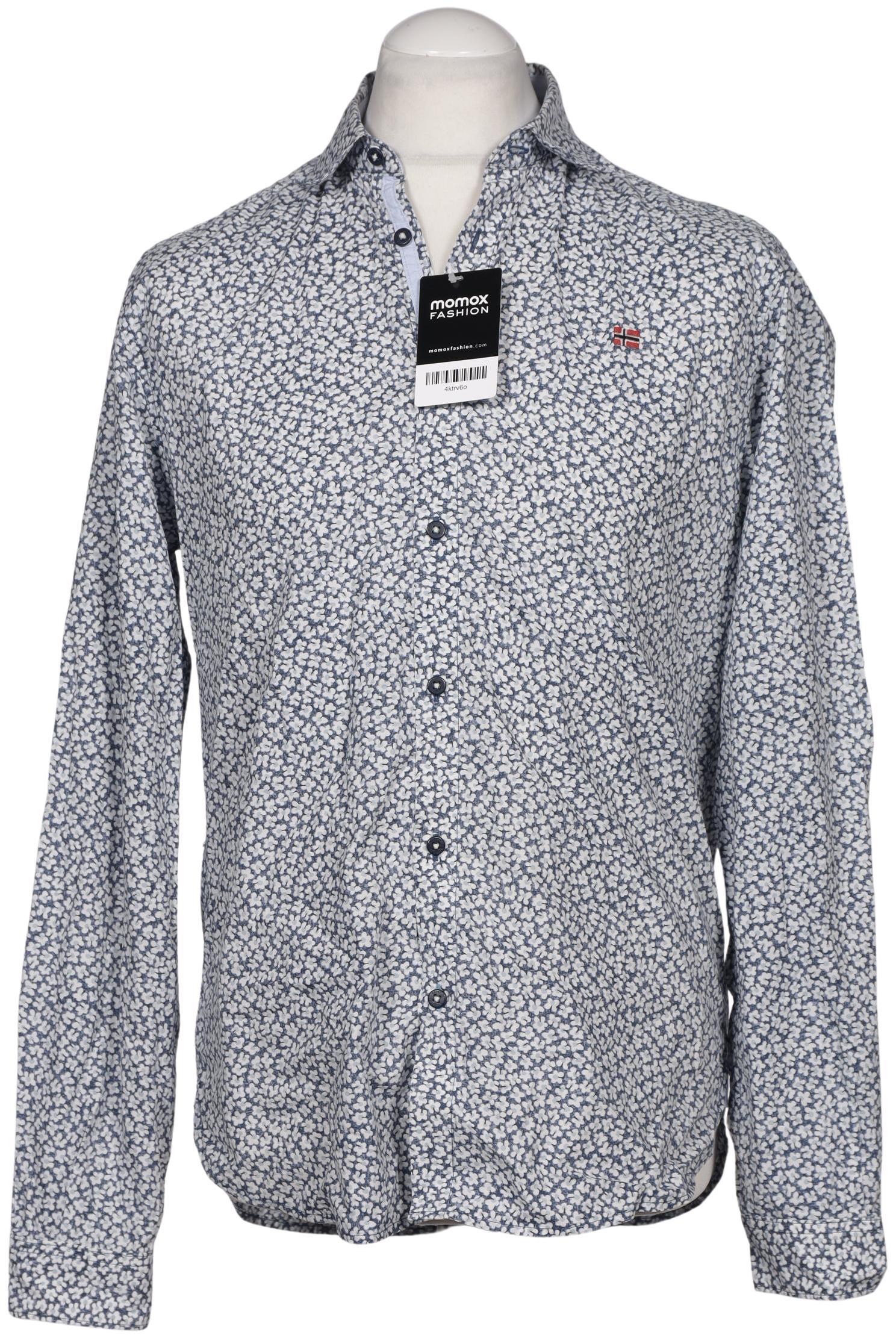 

Napapijri Herren Hemd, blau, Gr. 48