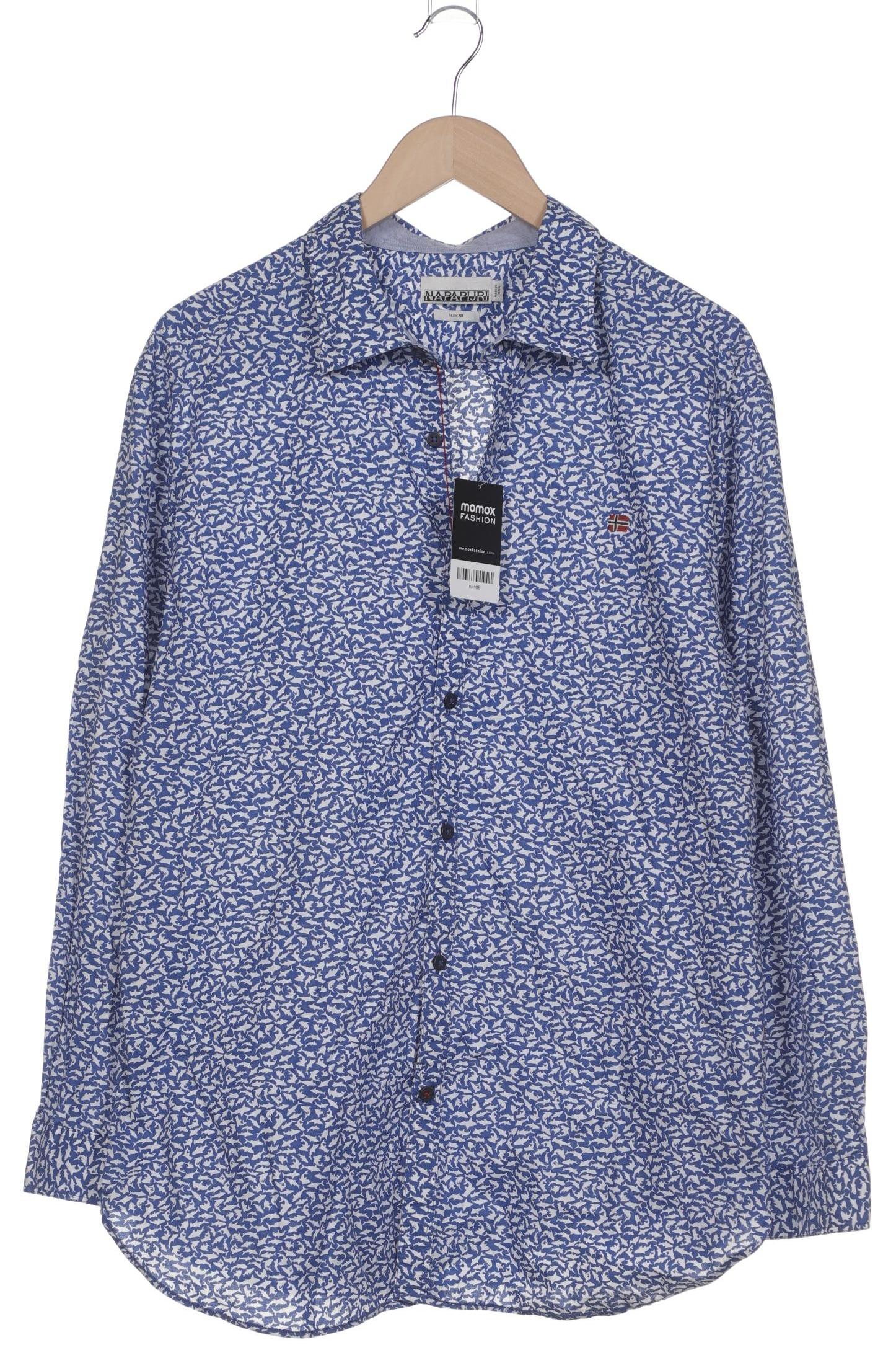 

Napapijri Herren Hemd, blau, Gr. 56