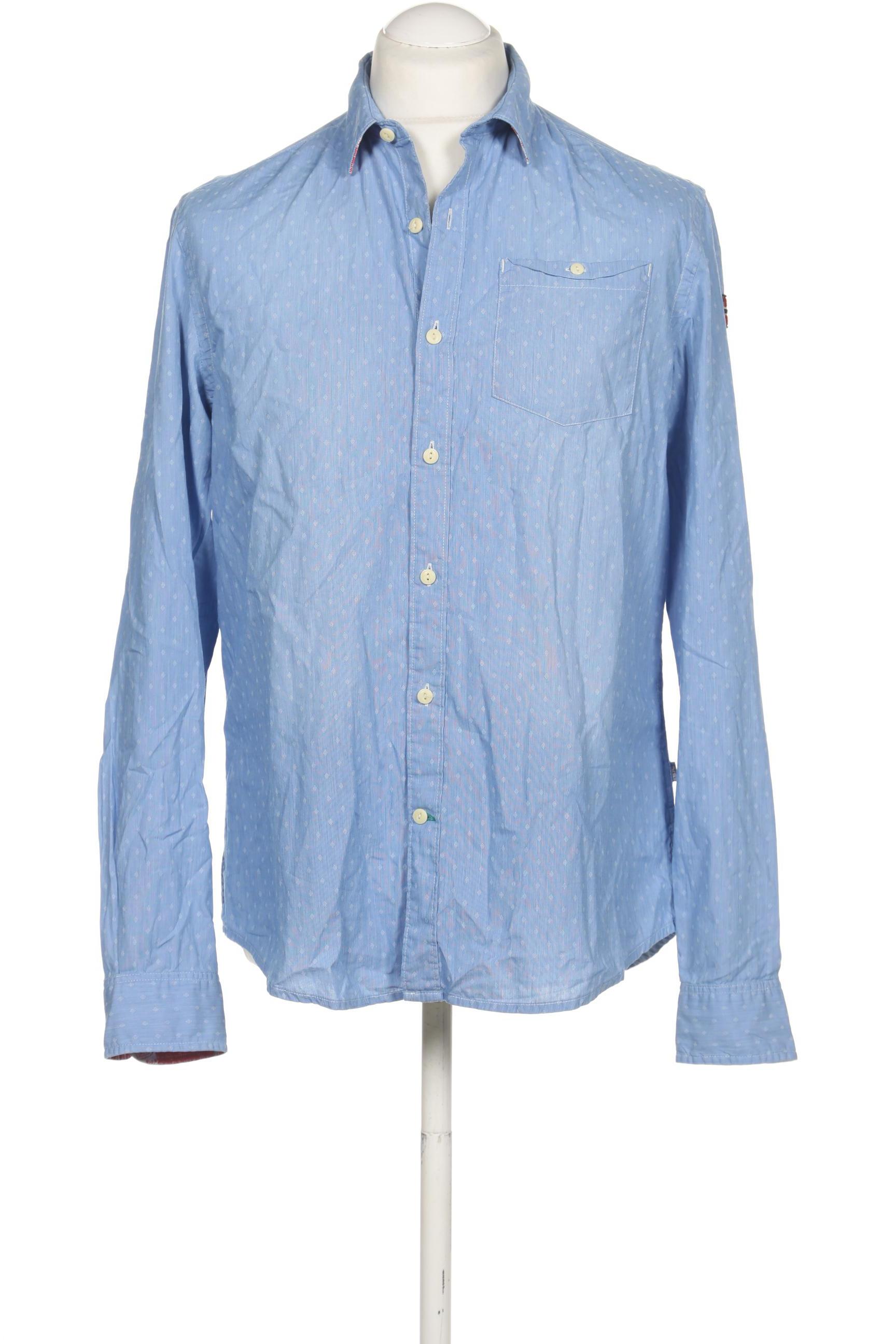 

Napapijri Herren Hemd, blau, Gr. 52
