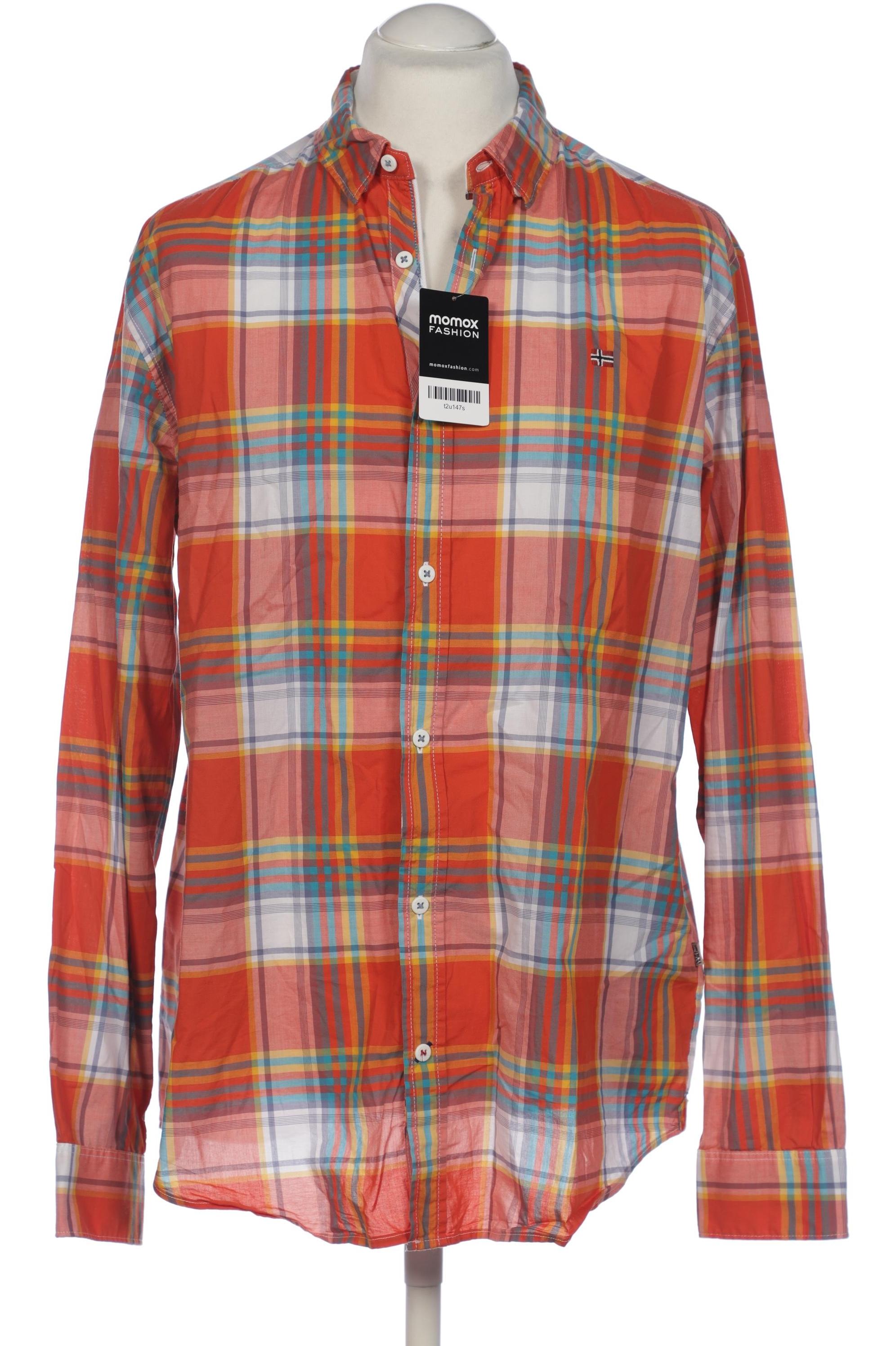 

Napapijri Herren Hemd, orange, Gr. 52
