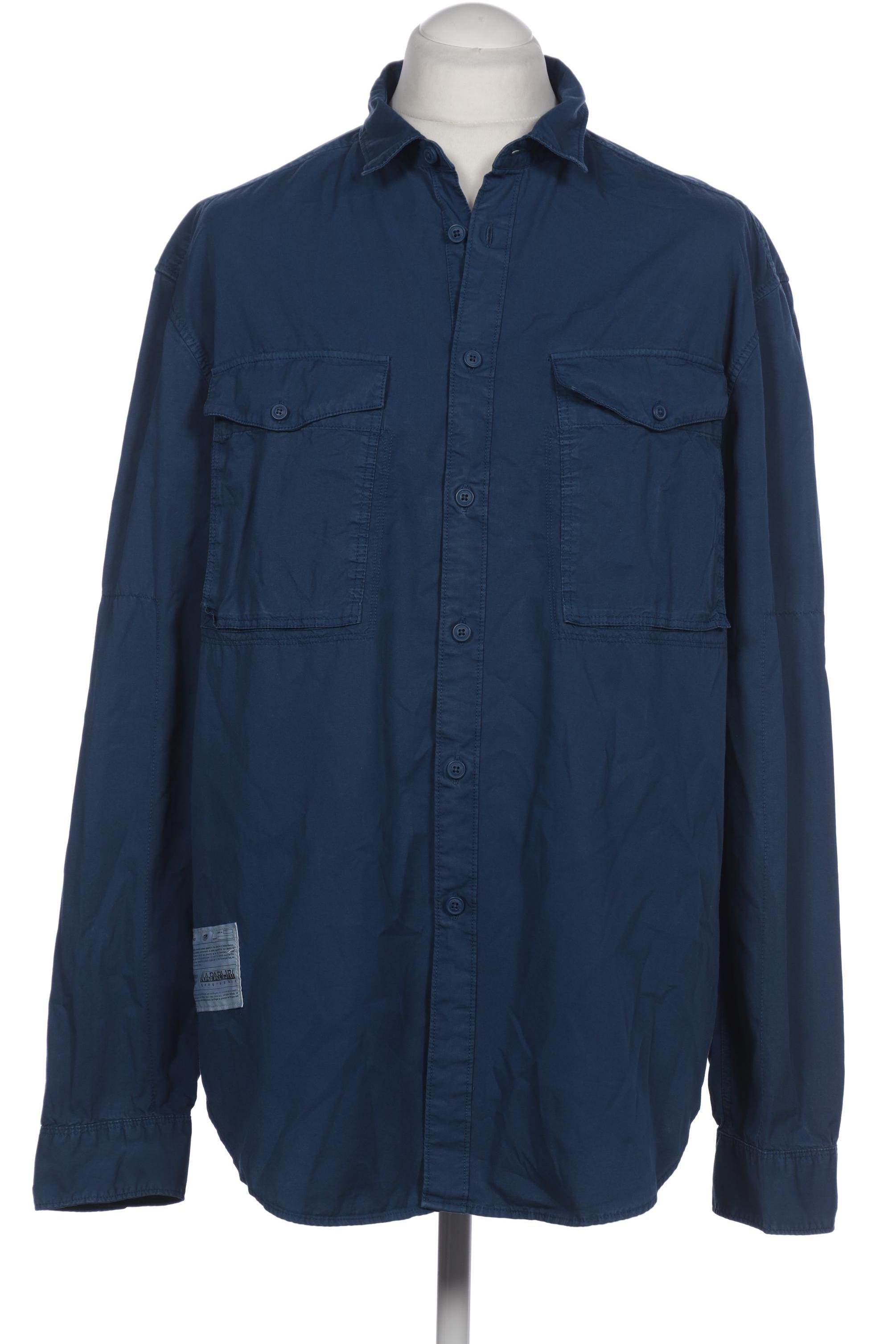 

Napapijri Herren Hemd, marineblau, Gr. 56