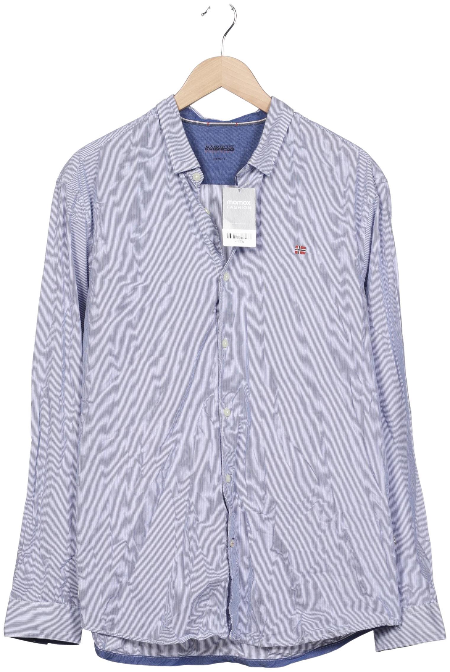 

Napapijri Herren Hemd, hellblau, Gr. 56