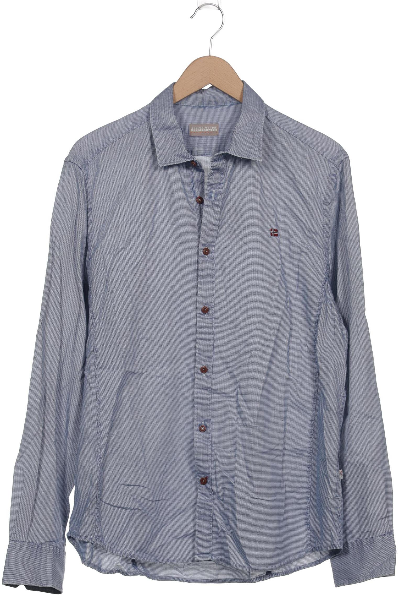 

Napapijri Herren Hemd, blau, Gr. 56