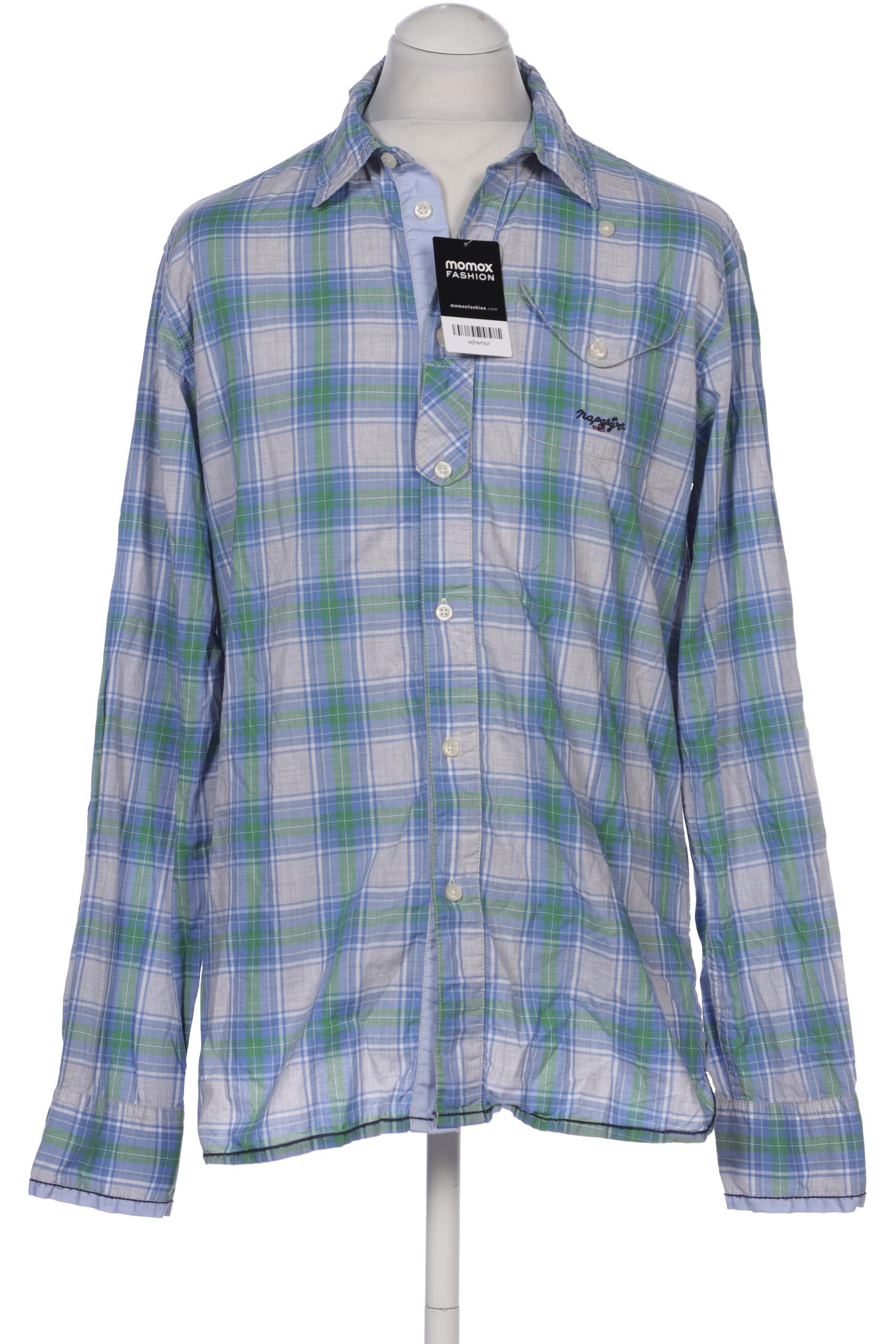 

Napapijri Herren Hemd, blau, Gr. 52