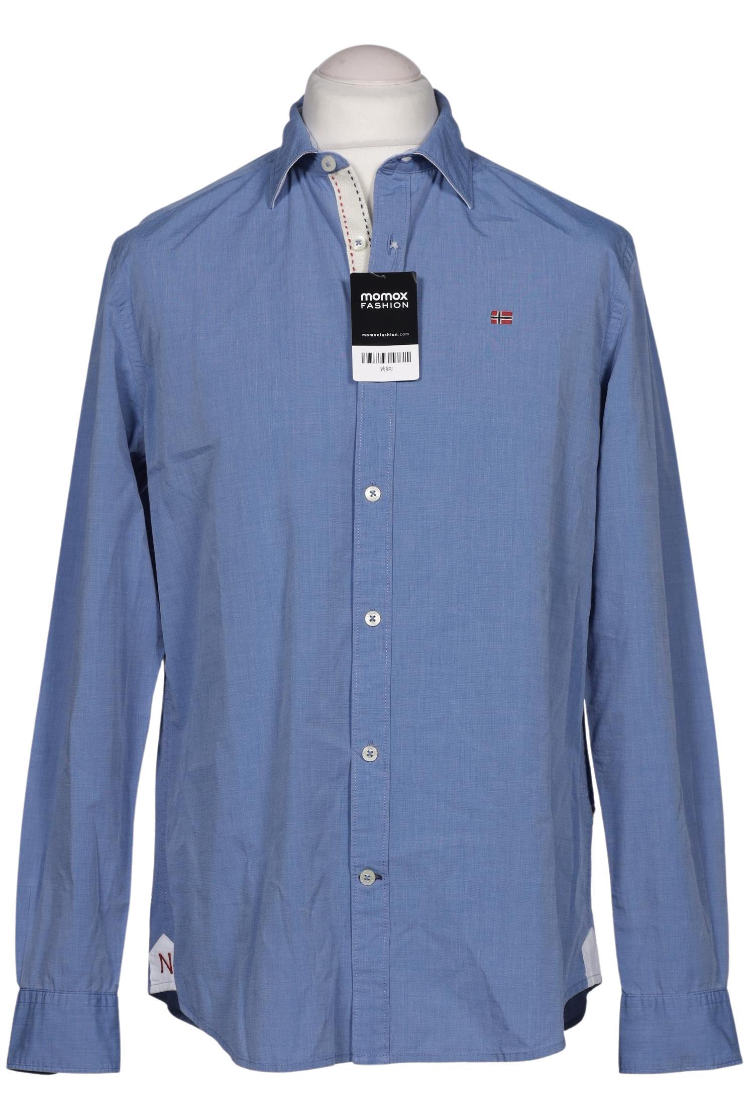 

Napapijri Herren Hemd, blau, Gr. 52