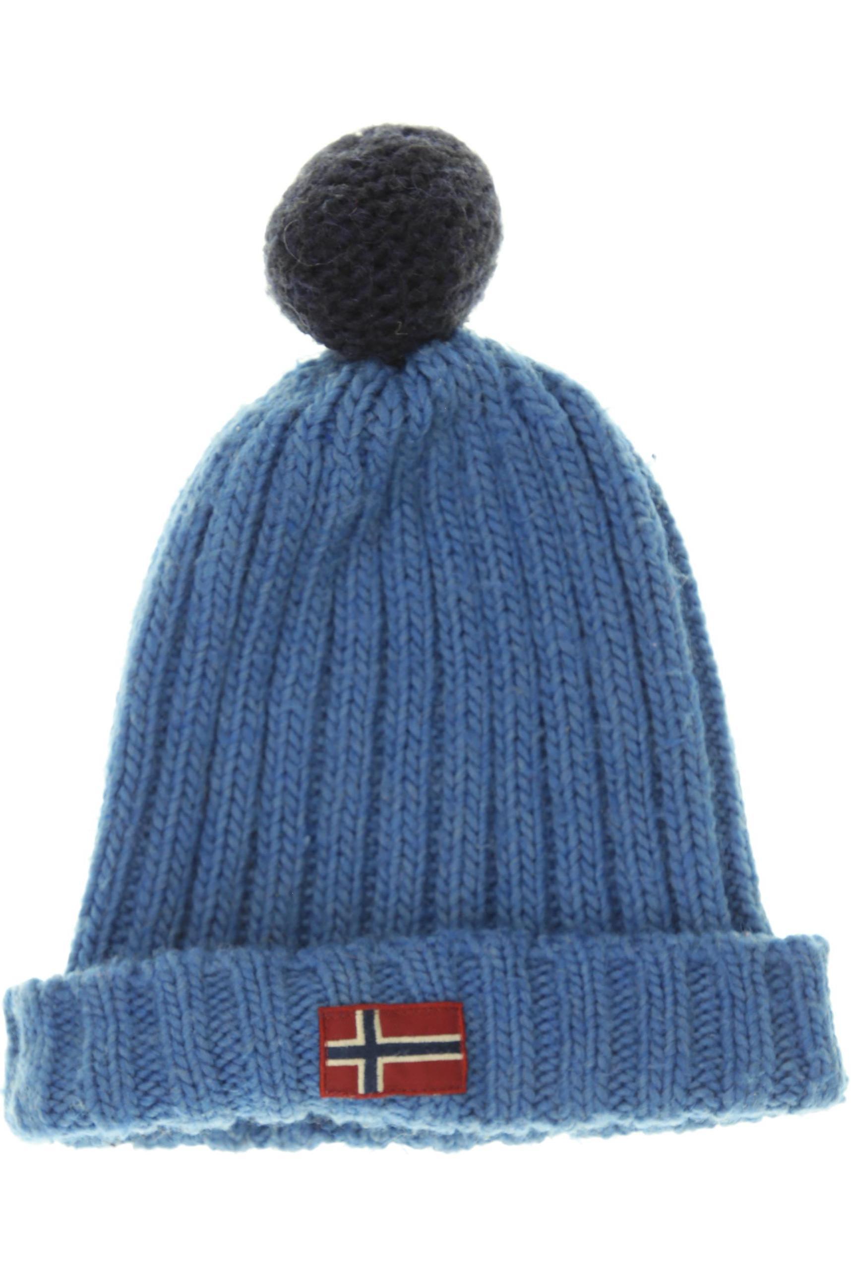 Thumbnail - Napapijri Herren Hut/Mütze, blau, Gr.