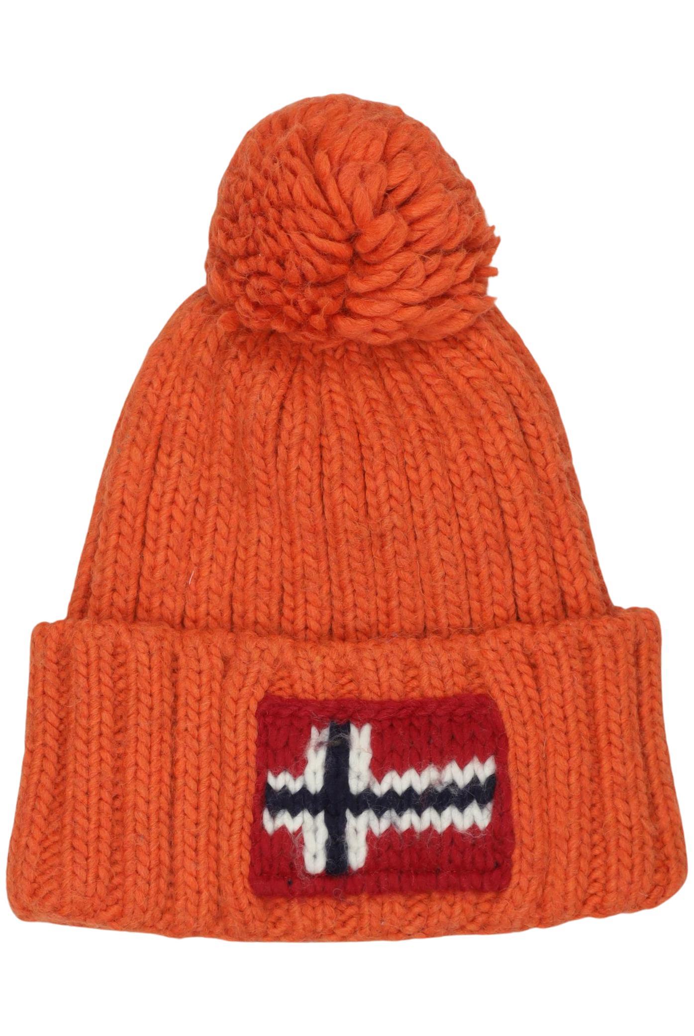 Thumbnail - Napapijri Herren Hut/Mütze, orange, Gr. uni