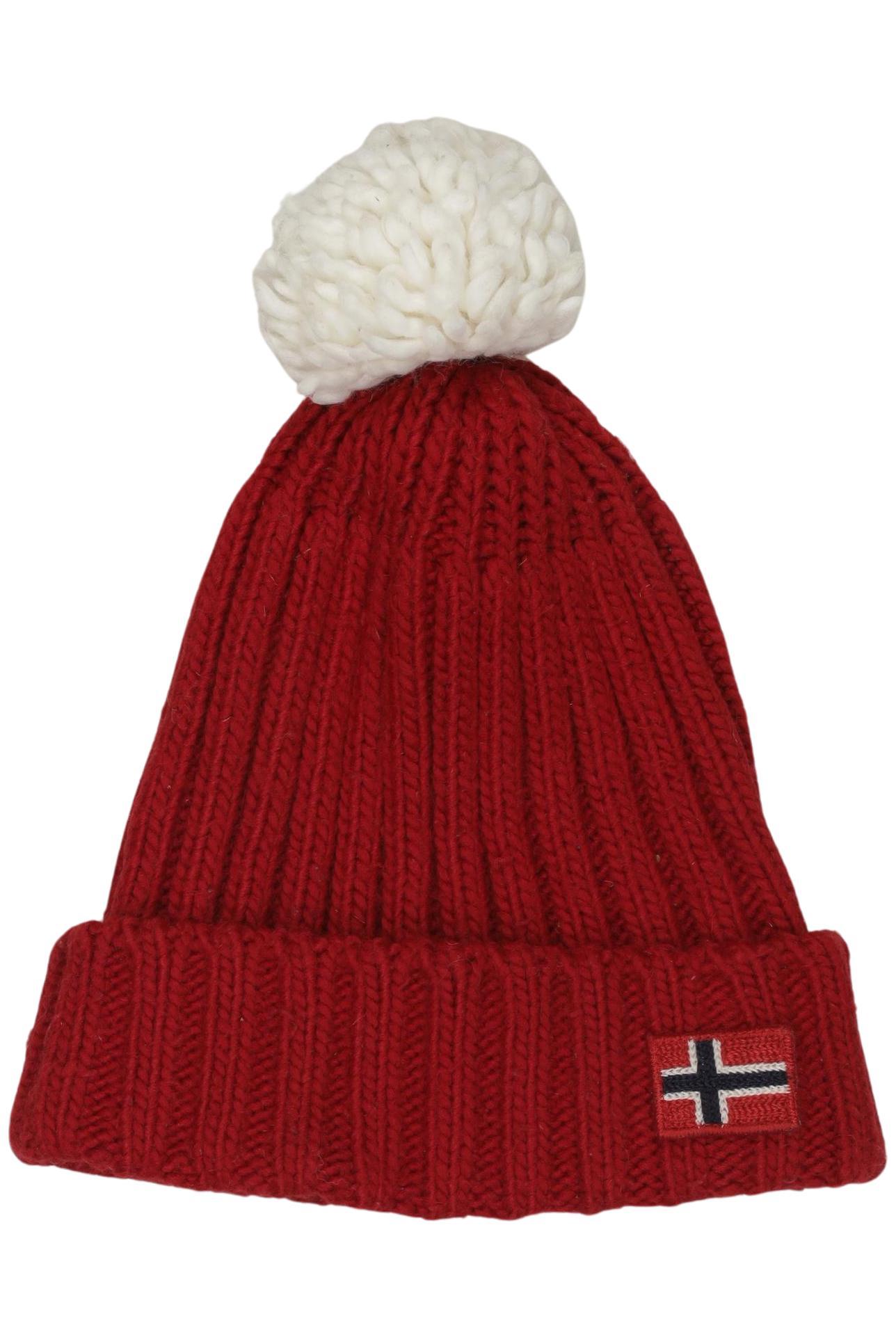 Thumbnail - Napapijri Herren Hut/Mütze, rot, Gr. uni