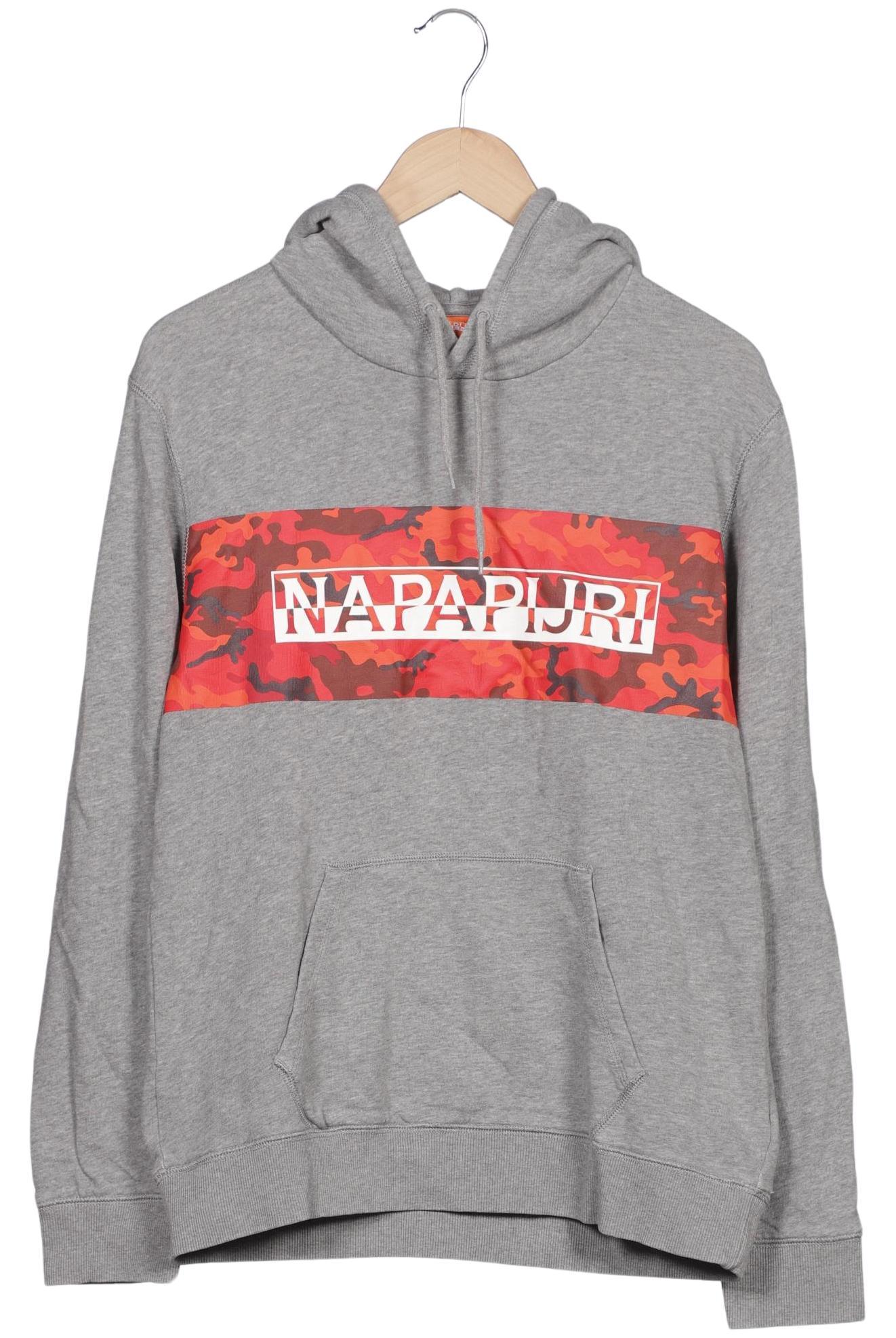 

Napapijri Herren Kapuzenpullover, grau, Gr. 48