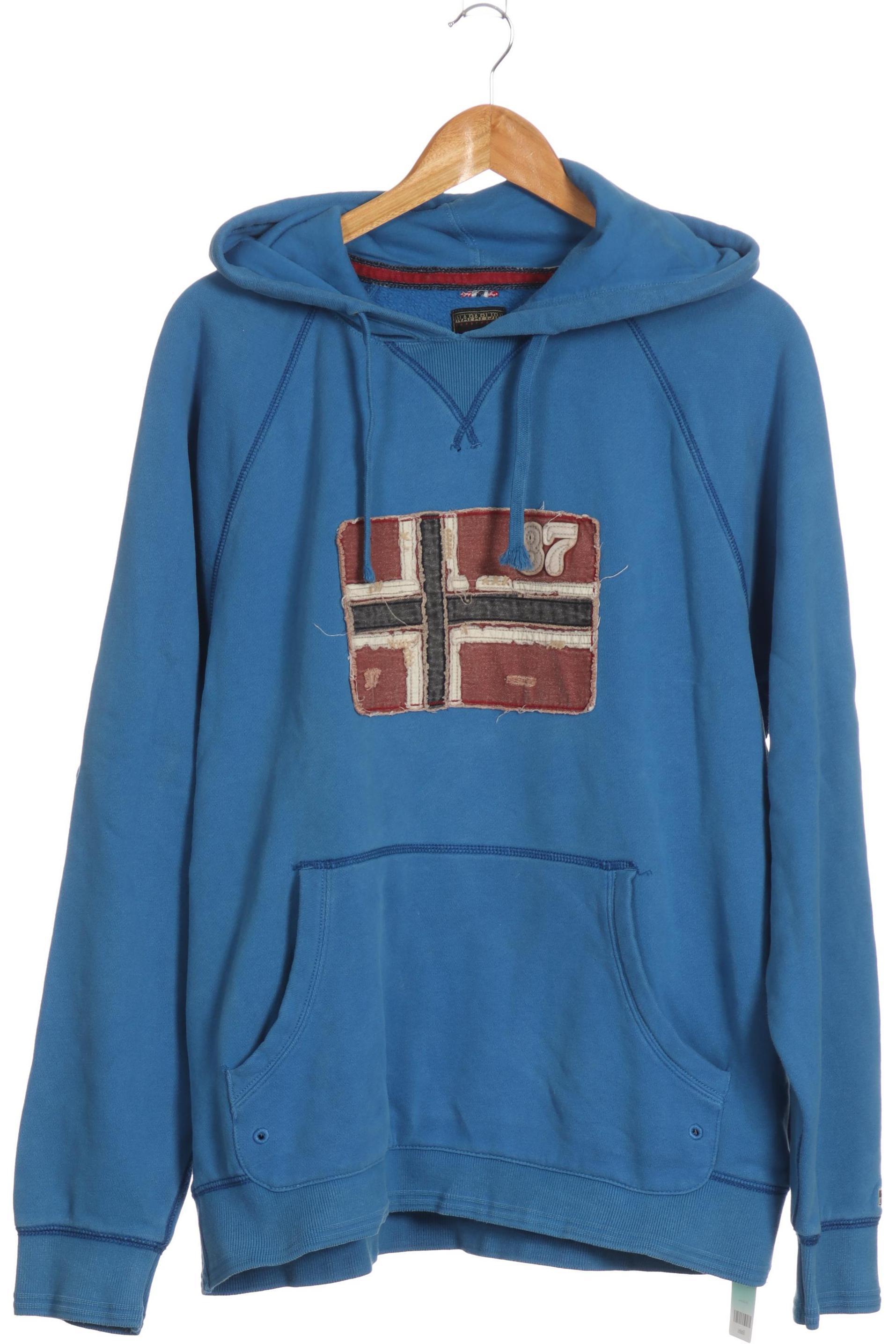 

Napapijri Herren Kapuzenpullover, blau, Gr.