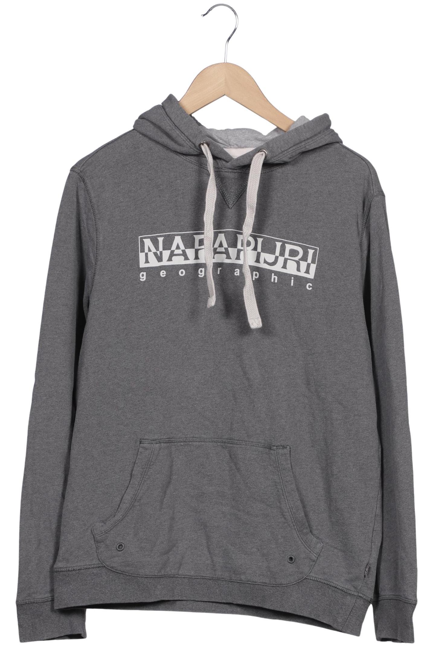 

Napapijri Herren Kapuzenpullover, grau, Gr. 52