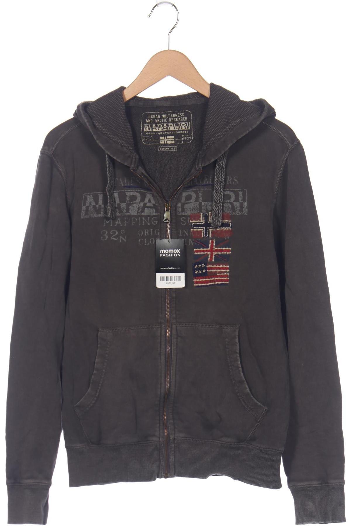 

Napapijri Herren Kapuzenpullover, grau, Gr. 52
