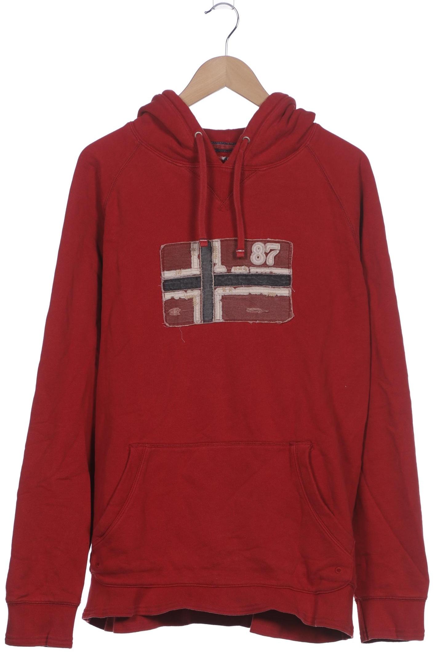 

Napapijri Herren Kapuzenpullover, rot, Gr. 56