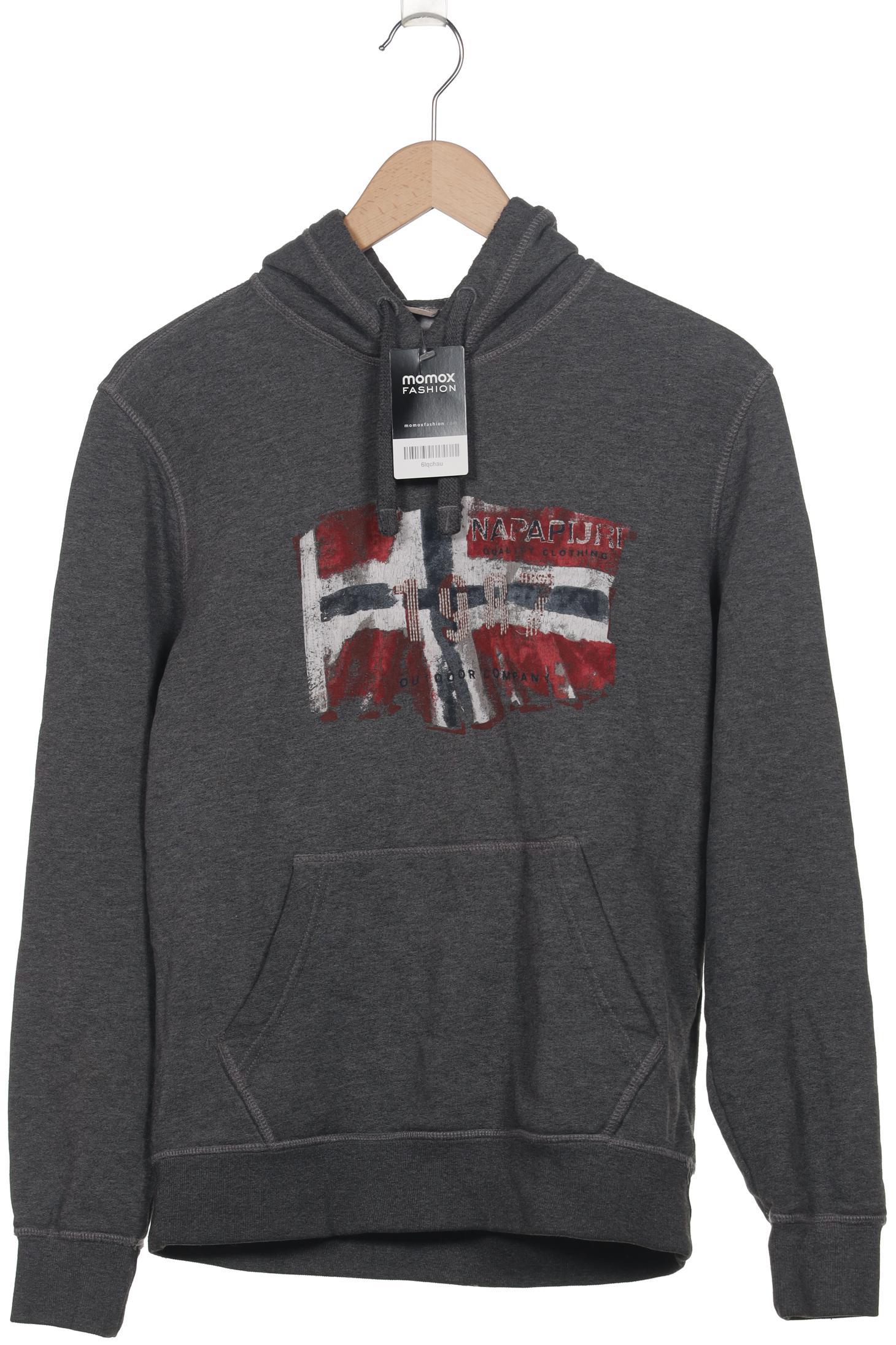 

Napapijri Herren Kapuzenpullover, grau, Gr. 46