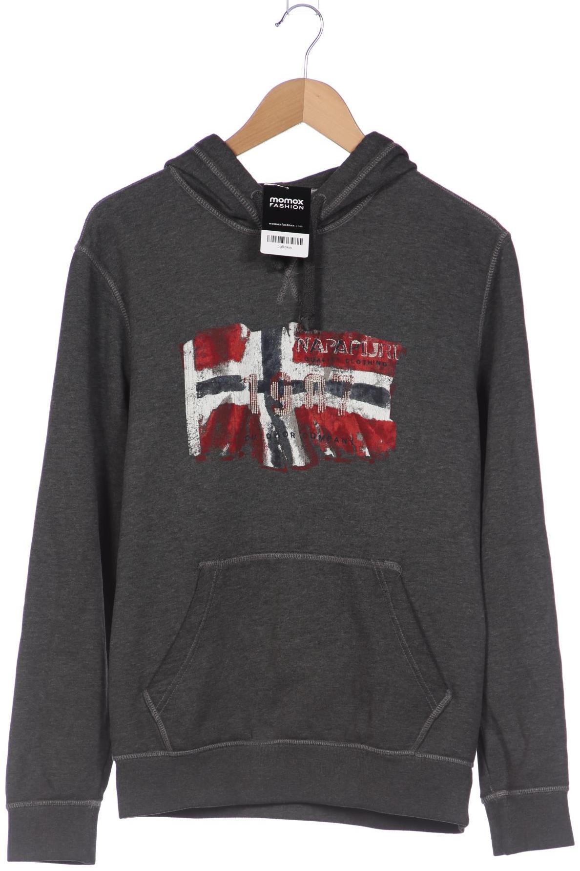 

Napapijri Herren Kapuzenpullover, grau, Gr. 48