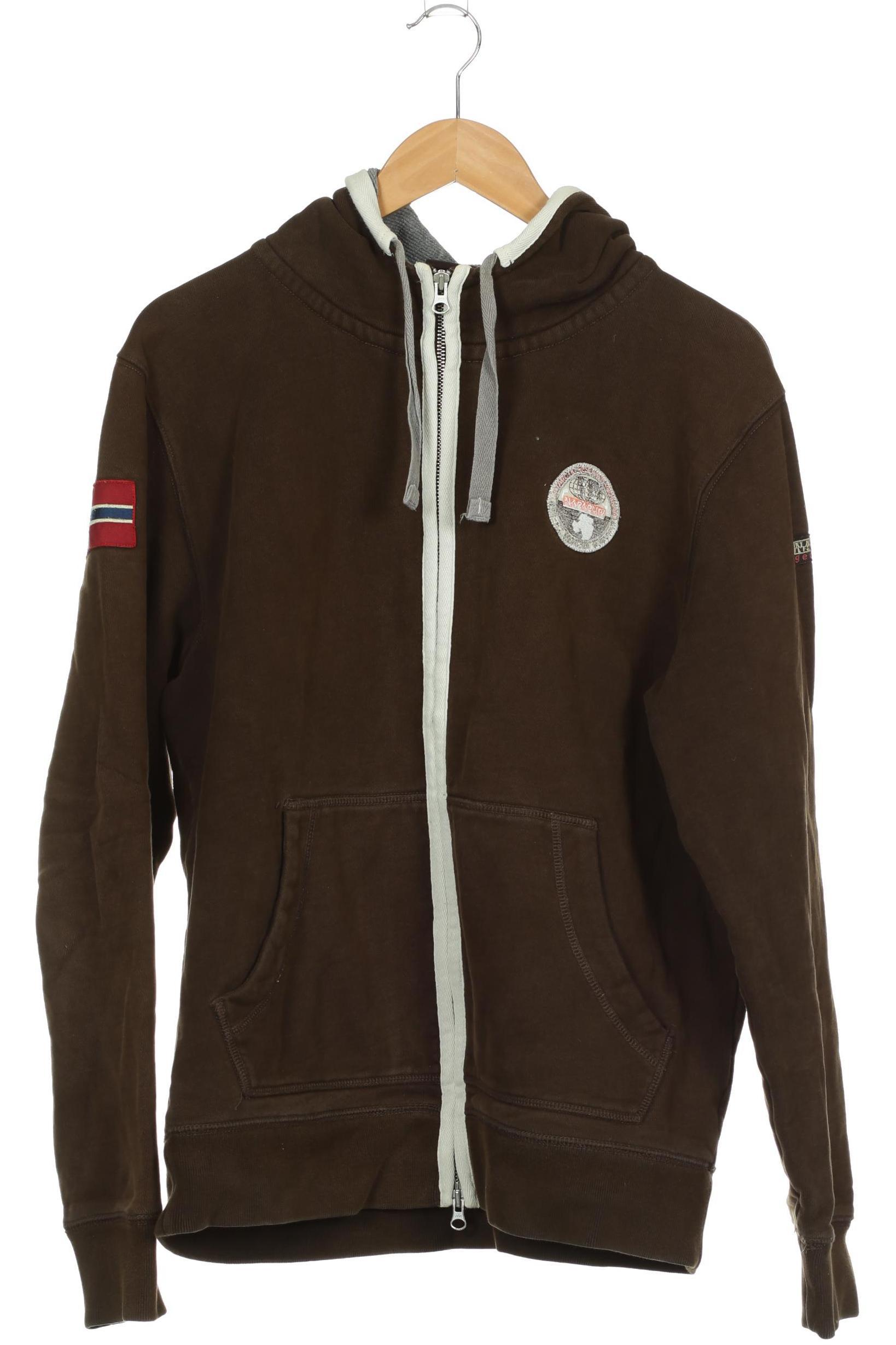 Thumbnail - Napapijri Herren Kapuzenpullover, braun, Gr.