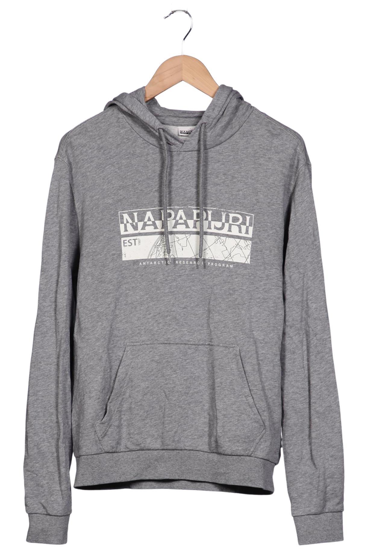 

Napapijri Herren Kapuzenpullover, grau, Gr. 48