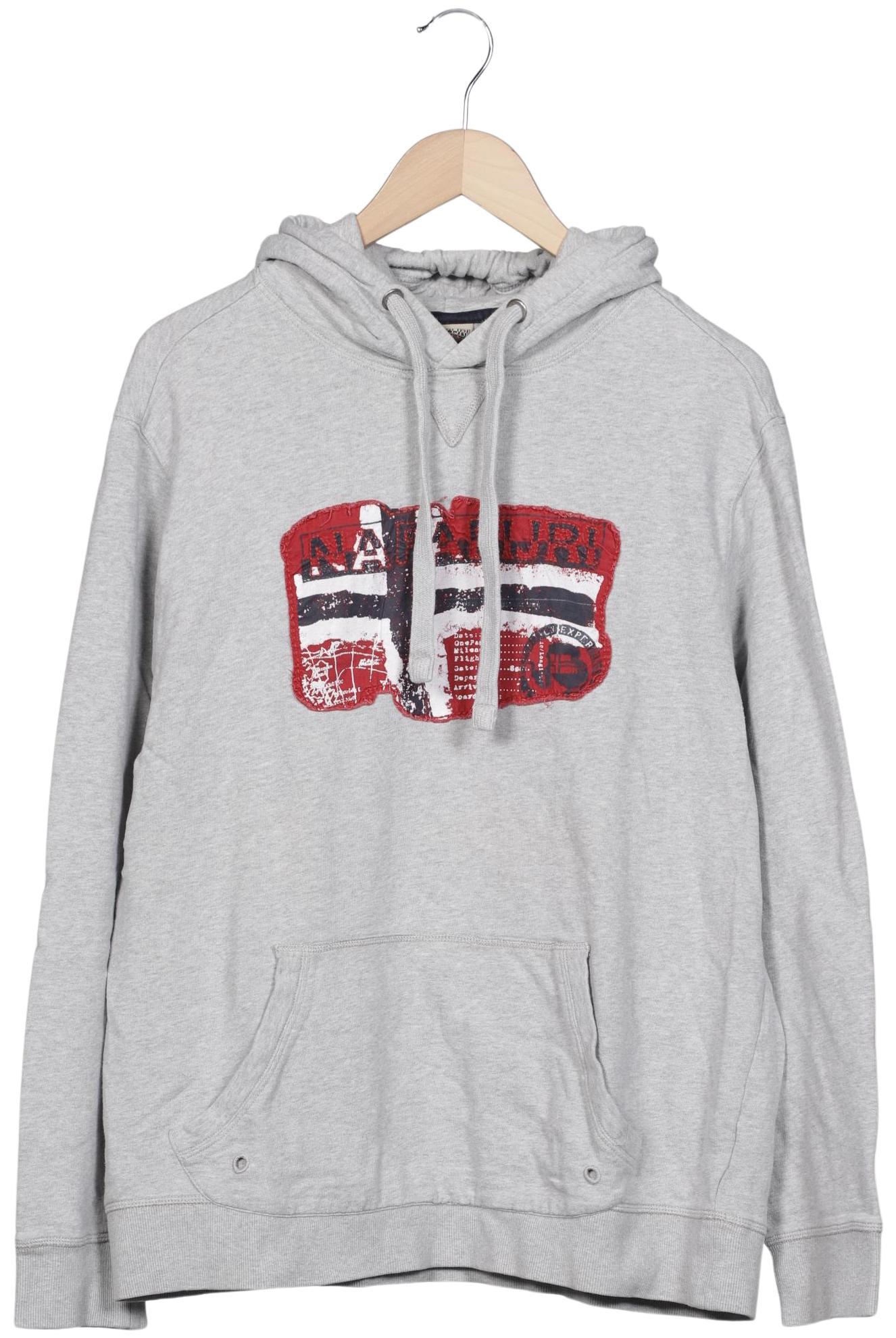 

Napapijri Herren Kapuzenpullover, grau, Gr. 56