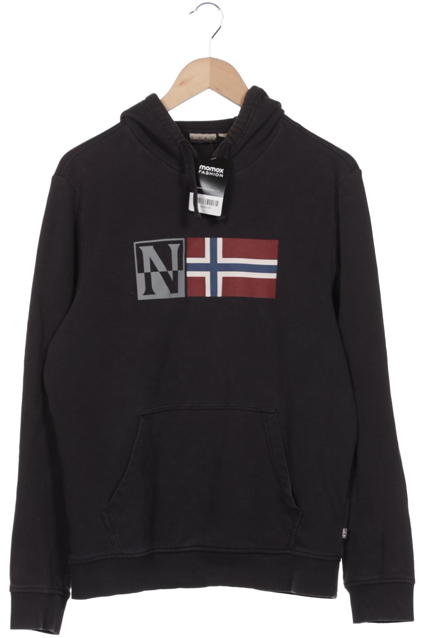 

Napapijri Herren Kapuzenpullover, schwarz, Gr. 52